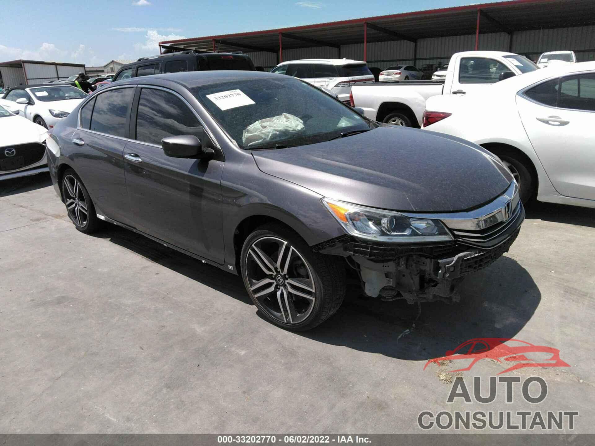 HONDA ACCORD SEDAN 2017 - 1HGCR2F17HA013995