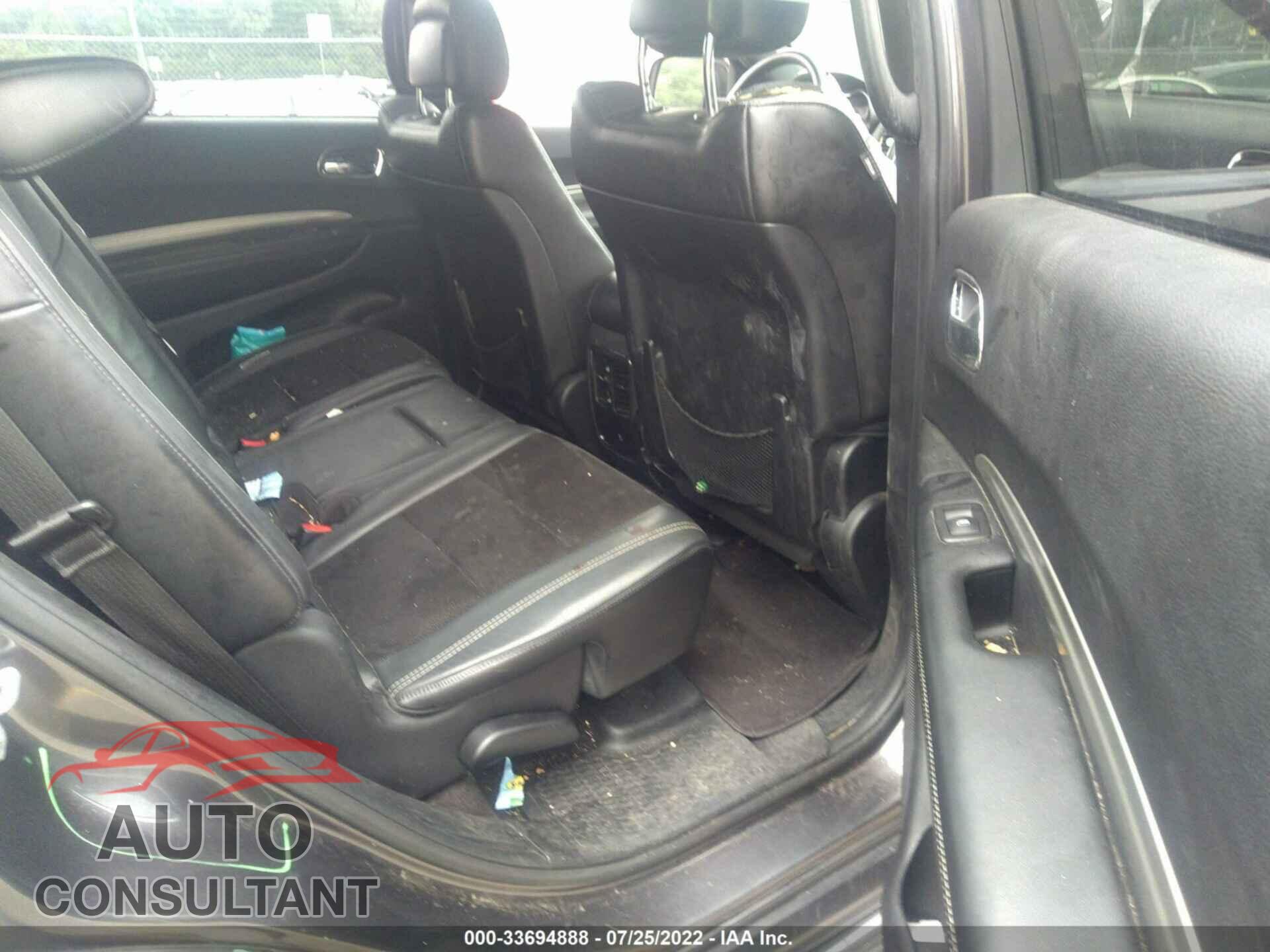 DODGE DURANGO 2016 - 1C4RDJAG6GC309042