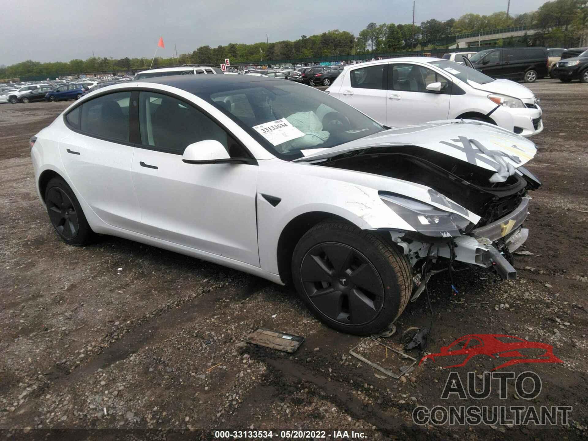 TESLA MODEL 3 2022 - 5YJ3E1EA7NF112079