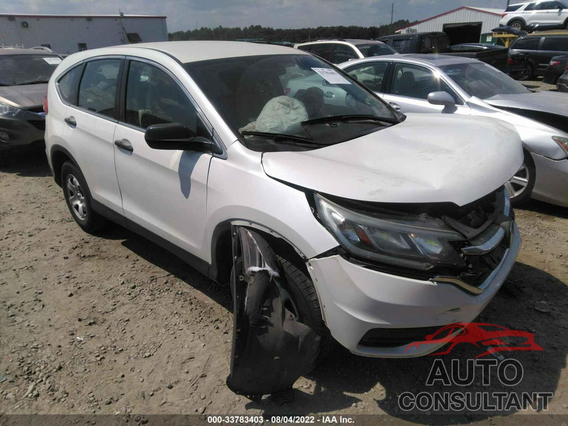 HONDA CR-V 2016 - 5J6RM4H35GL078939