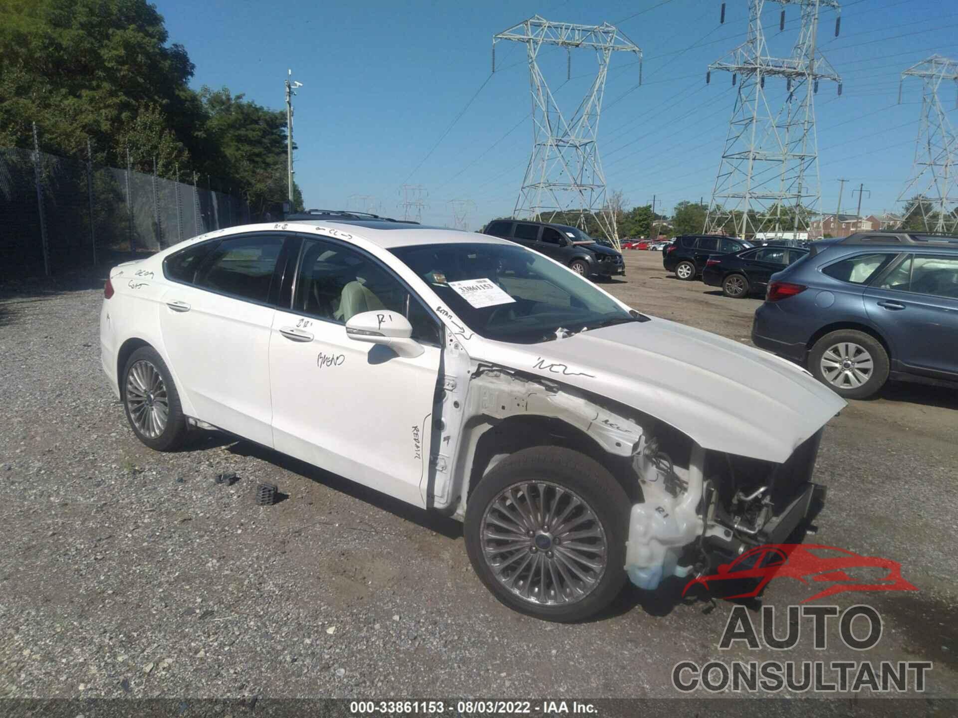 FORD FUSION 2016 - 3FA6P0K91GR400876