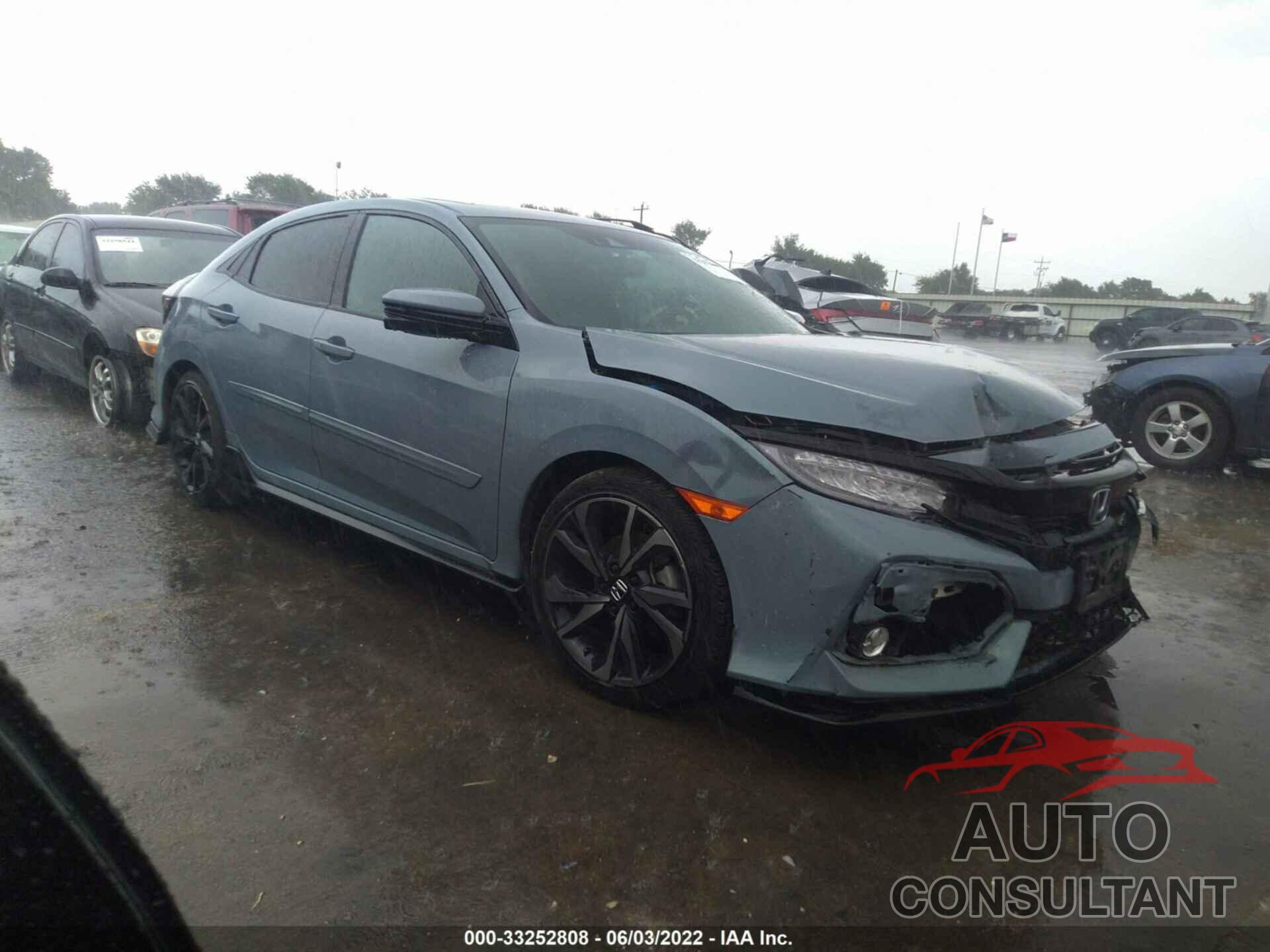 HONDA CIVIC HATCHBACK 2017 - SHHFK7H99HU231846