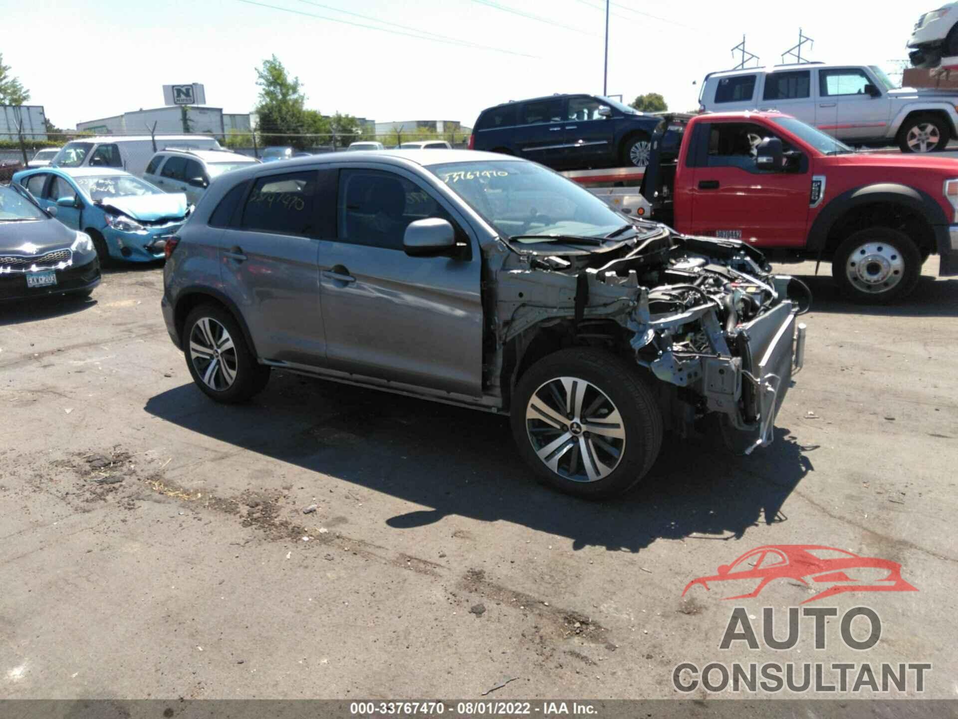 MITSUBISHI OUTLANDER SPORT 2022 - JA4ARUAU3NU003245