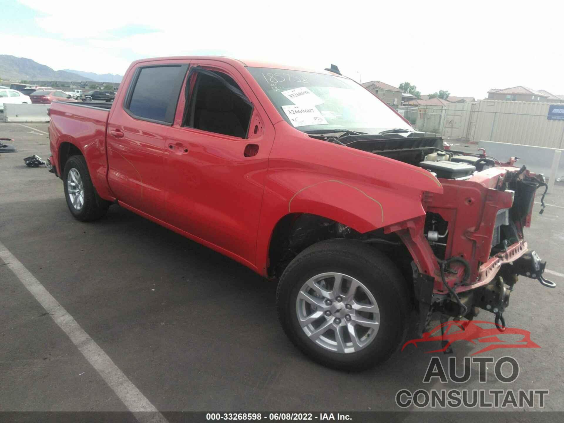 CHEVROLET SILVERADO 1500 2020 - 3GCPWDEDXLG375748