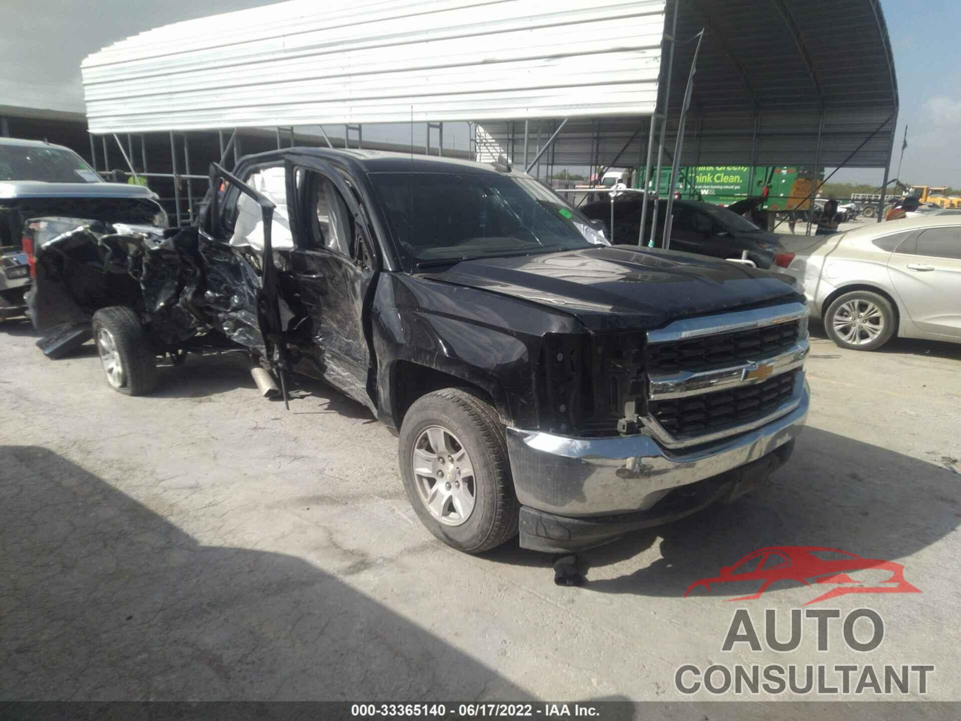 CHEVROLET SILVERADO 1500 2017 - 3GCUKREH8HG109084