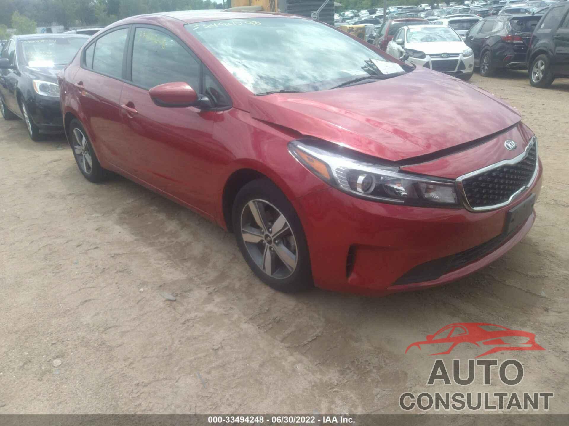 KIA FORTE 2018 - 3KPFL4A71JE219689