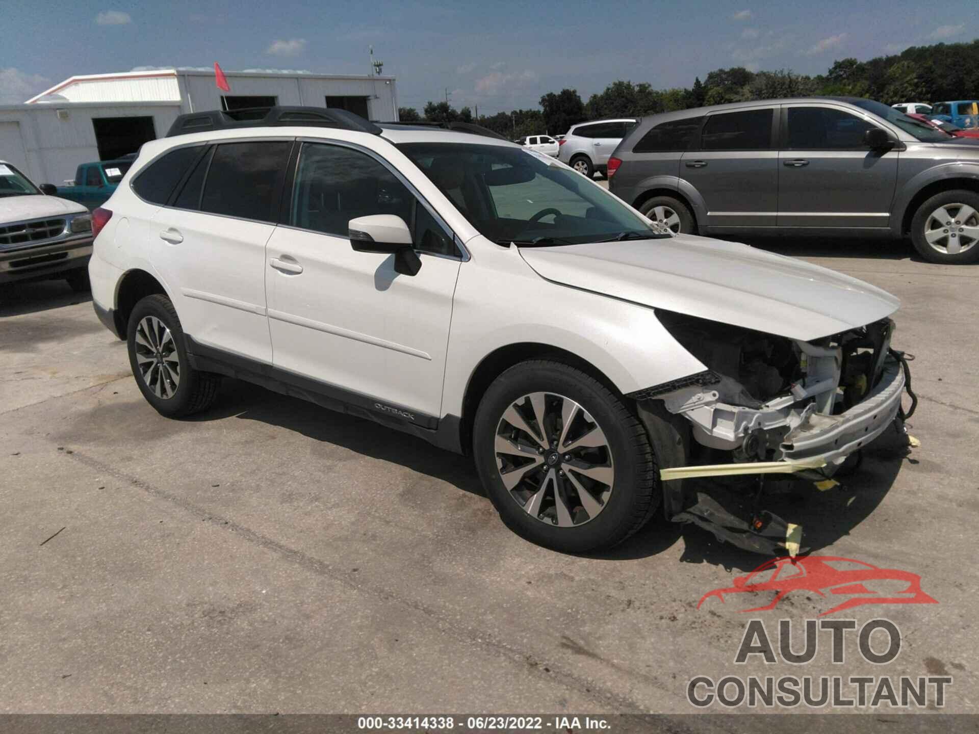 SUBARU OUTBACK 2016 - 4S4BSENCXG3309515
