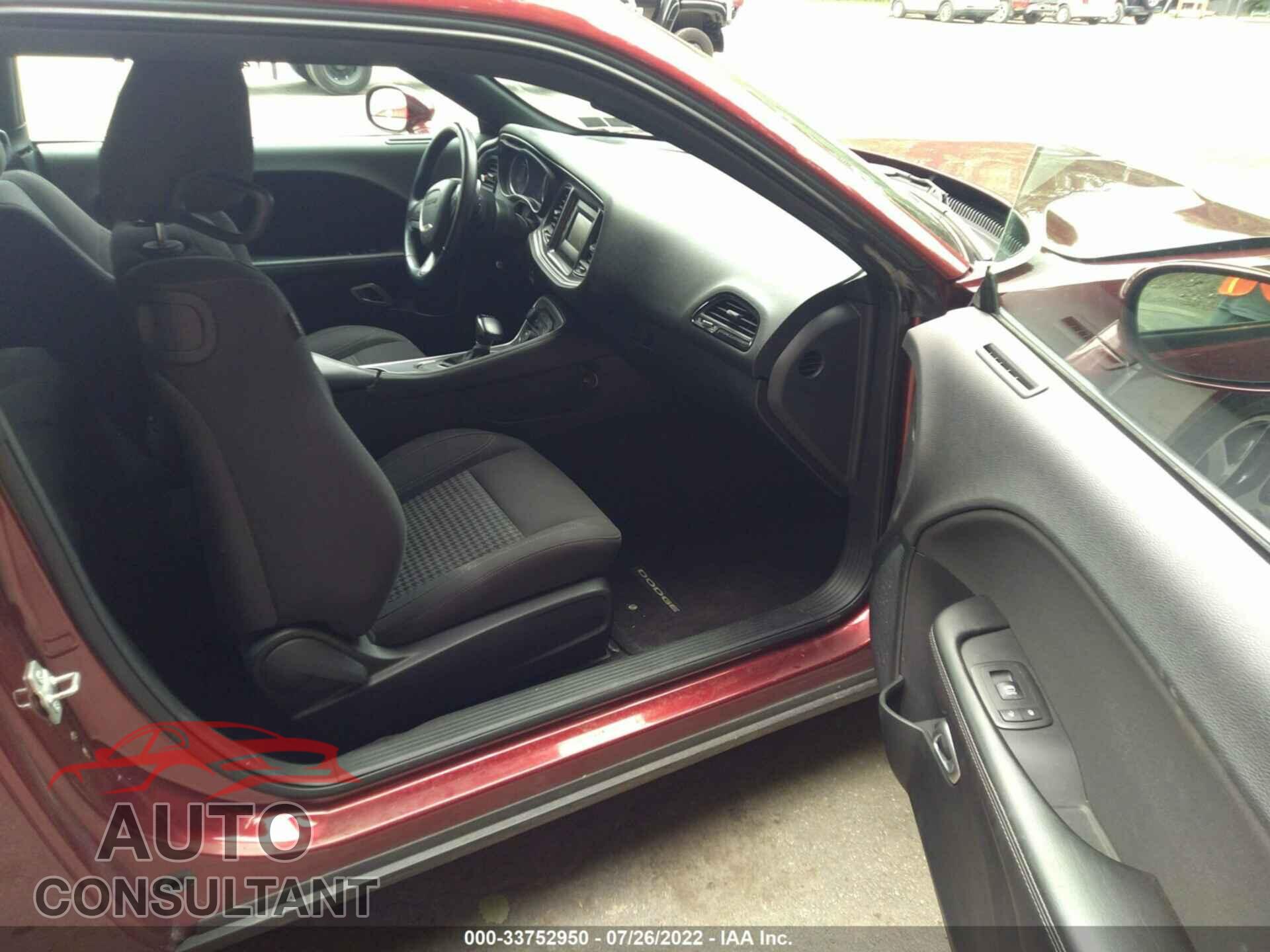 DODGE CHALLENGER 2017 - 2C3CDZAGXHH651472