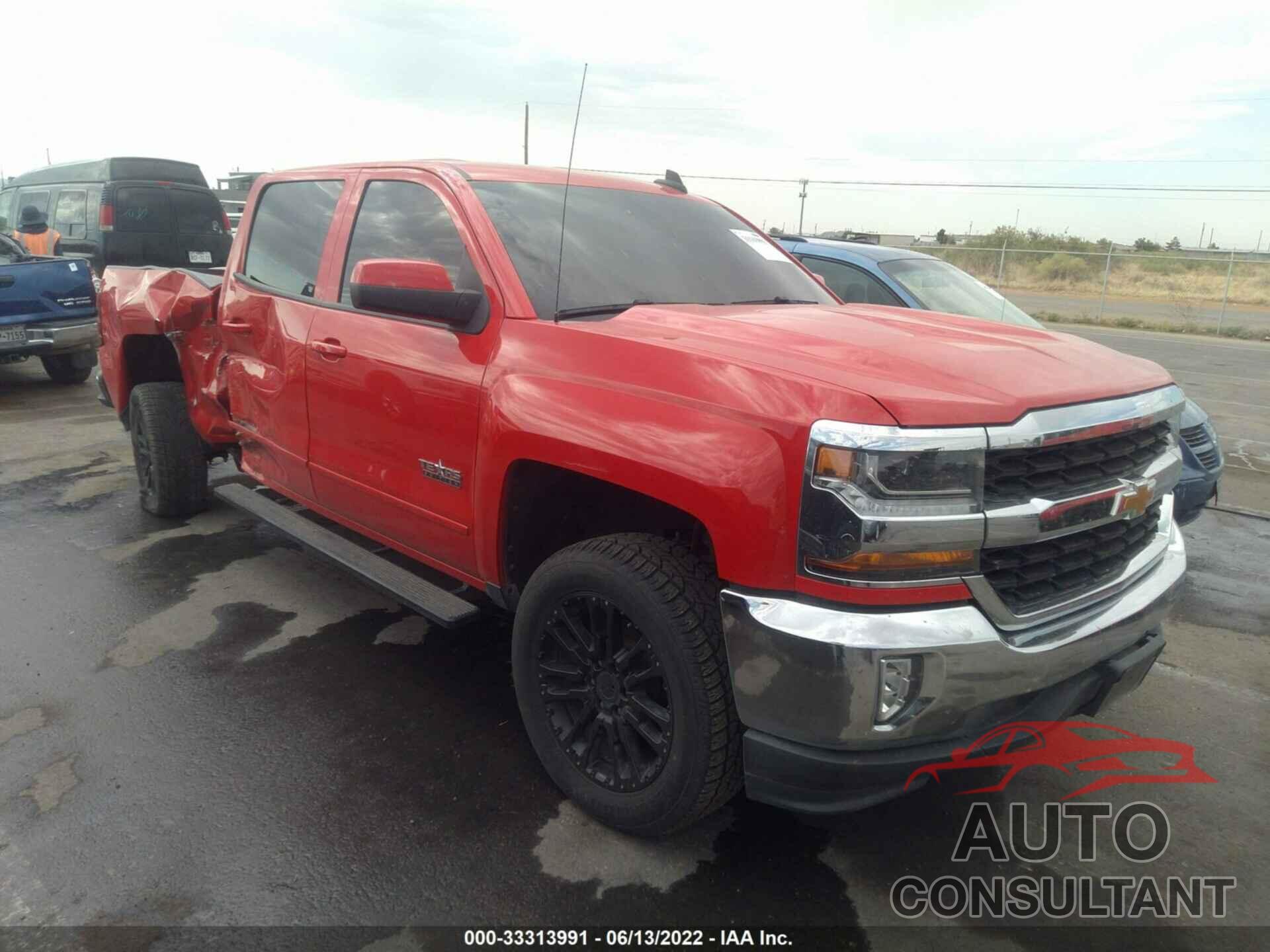 CHEVROLET SILVERADO 1500 2018 - 3GCPCREC6JG240597