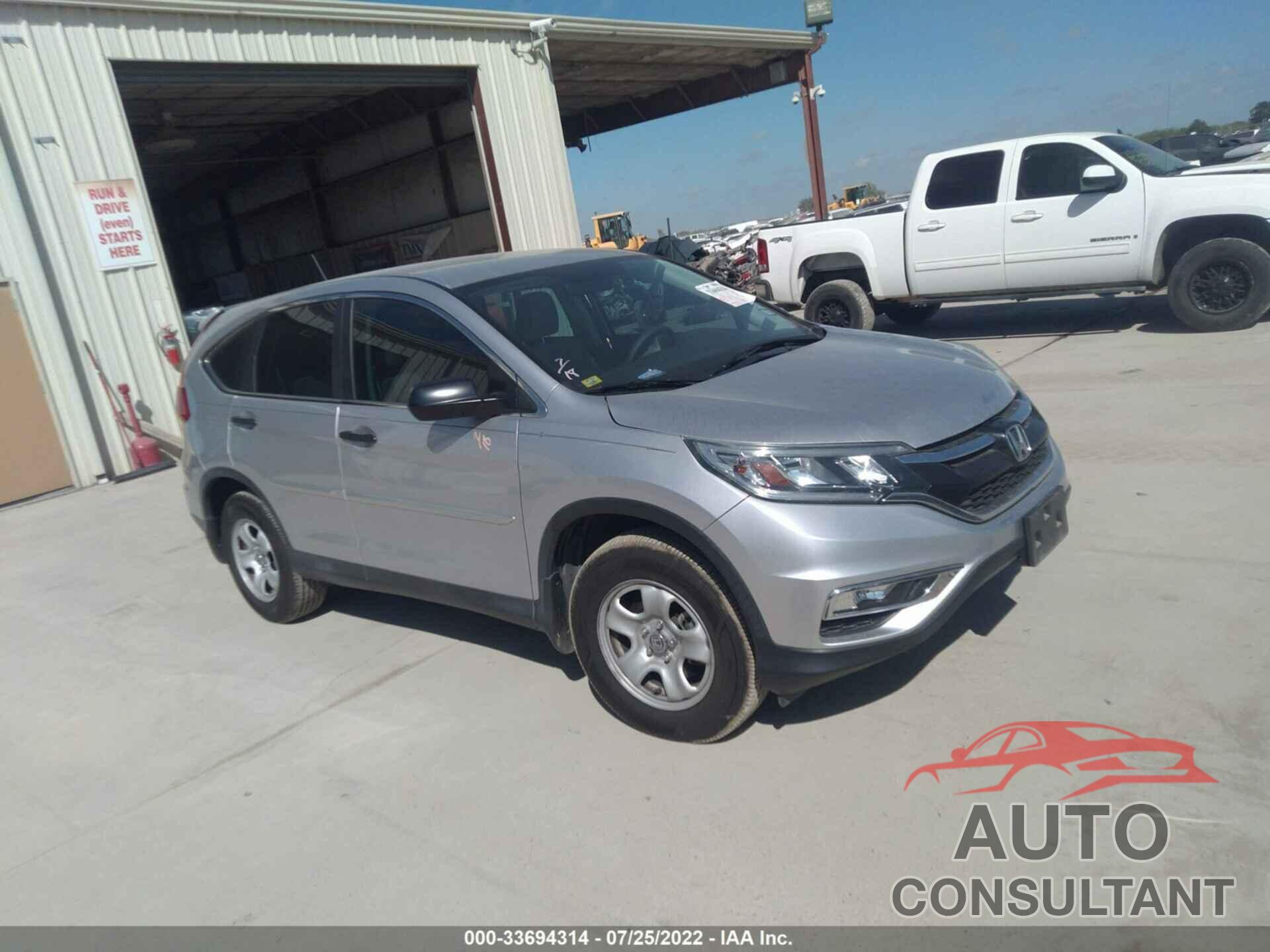 HONDA CR-V 2016 - 2HKRM3H39GH502790