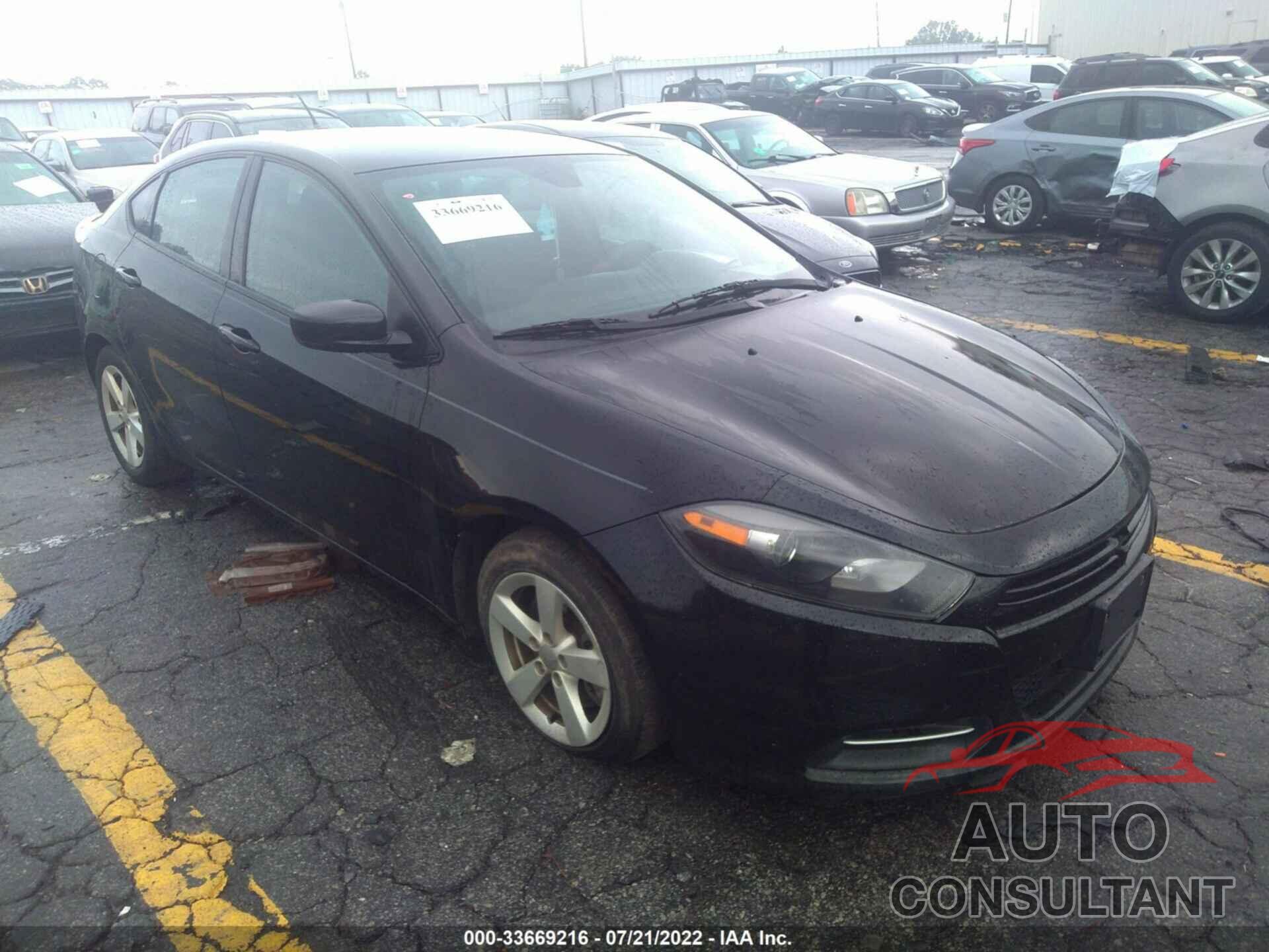 DODGE DART 2016 - 1C3CDFBB8GD506038