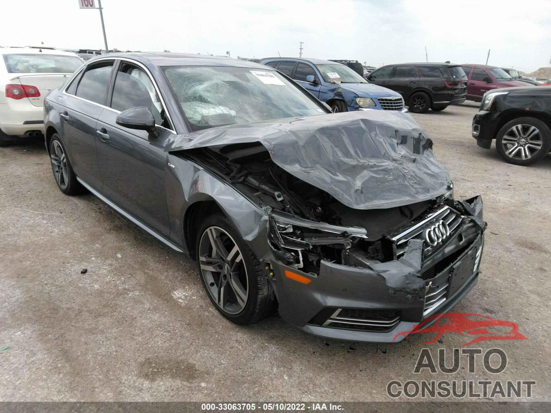 AUDI A4 2017 - WAUENAF49HN053783