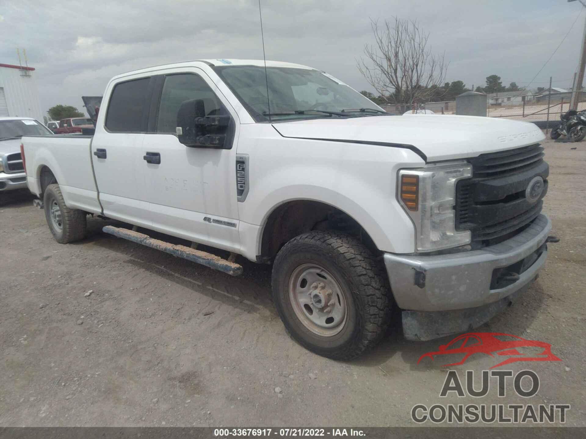 FORD SUPER DUTY F-250 SRW 2019 - 1FT7W2BTXKEC55423