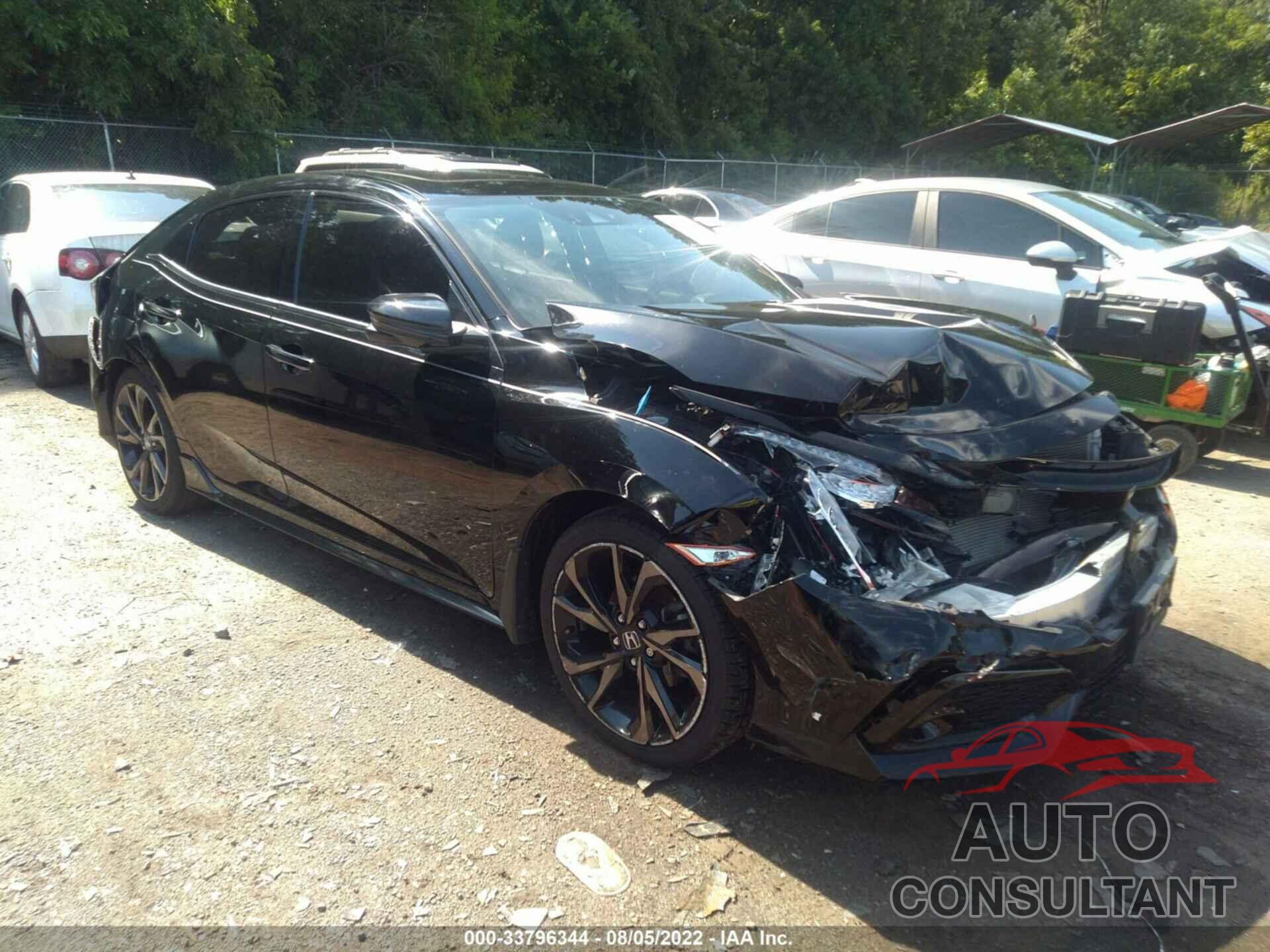 HONDA CIVIC HATCHBACK 2019 - SHHFK7H93KU421973