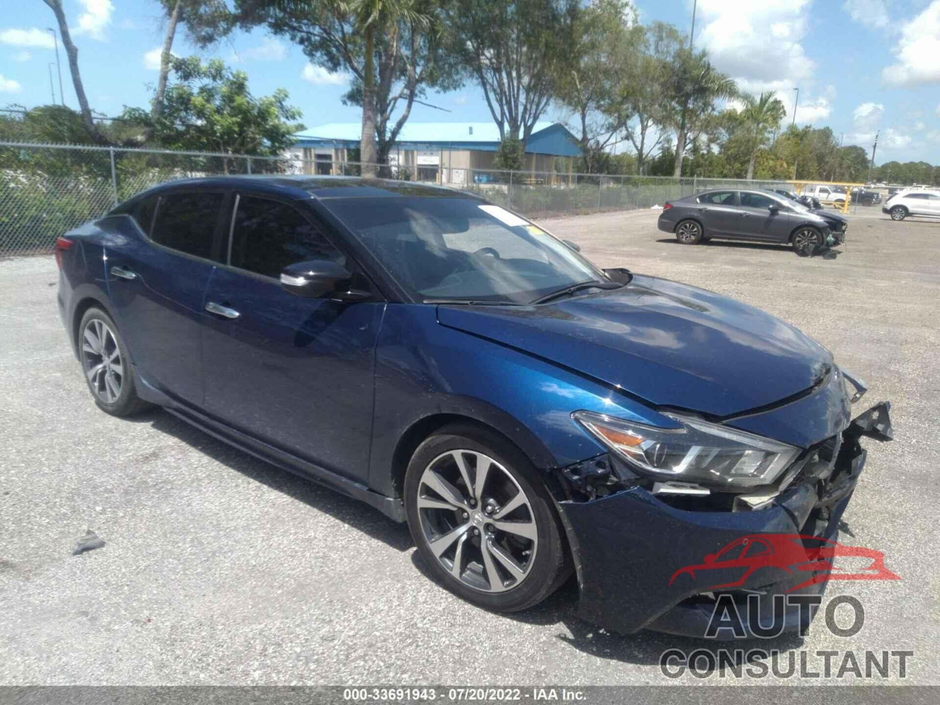 NISSAN MAXIMA 2018 - 1N4AA6AP3JC387844