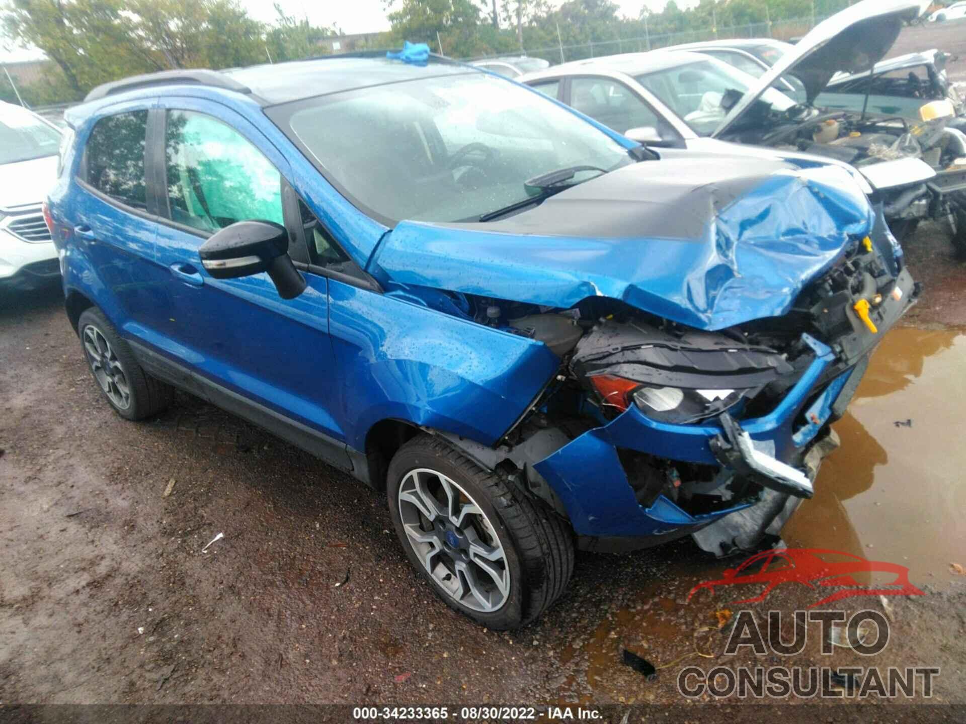 FORD ECOSPORT 2020 - MAJ6S3JL8LC335868