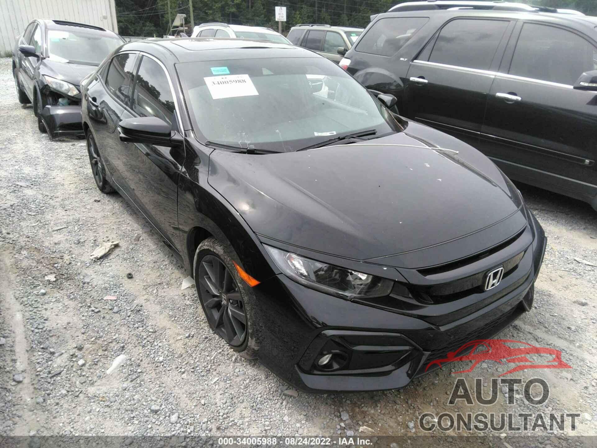 HONDA CIVIC HATCHBACK 2021 - SHHFK7H60MU210898