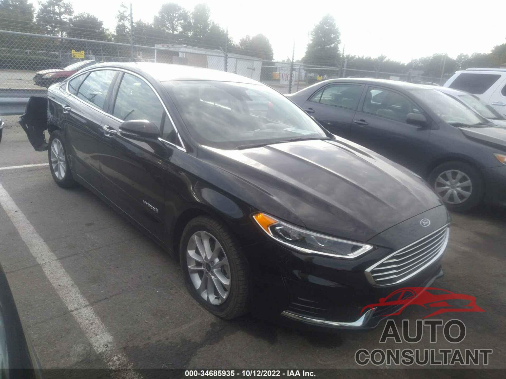 FORD FUSION HYBRID 2019 - 3FA6P0MU6KR224353