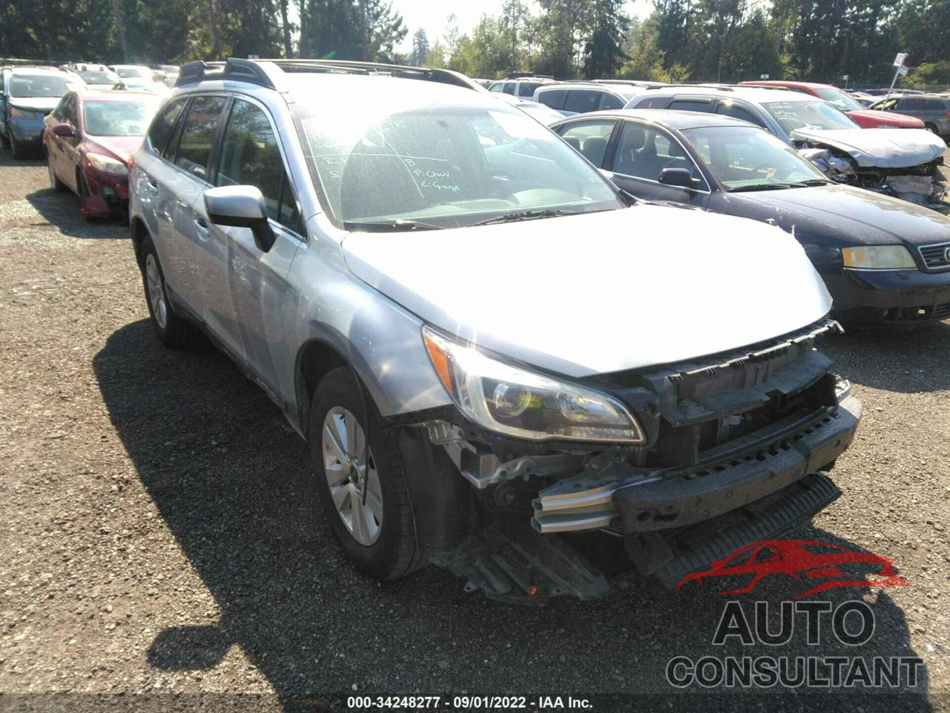 SUBARU OUTBACK 2016 - 4S4BSACC9G3276759