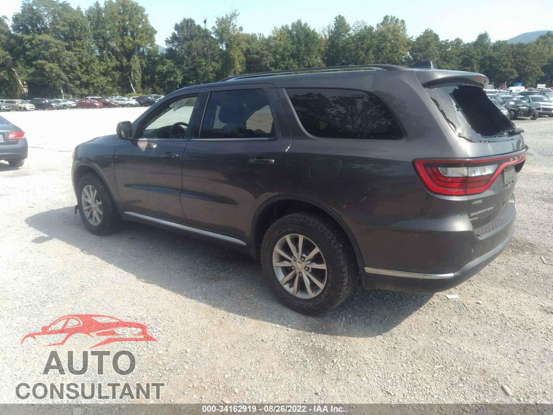 DODGE DURANGO 2017 - 1C4RDJAGXHC954004