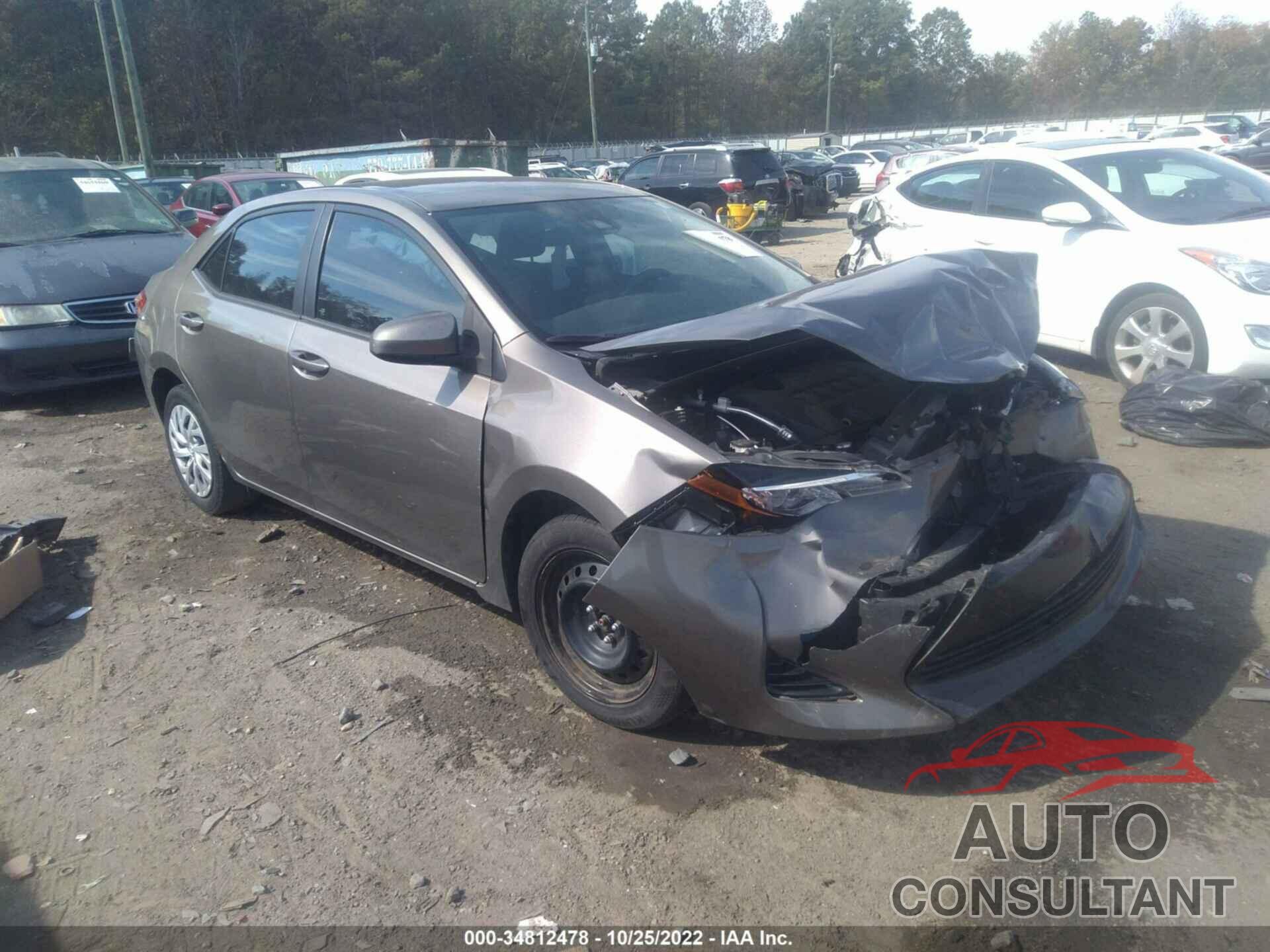 TOYOTA COROLLA 2017 - 2T1BURHE5HC812834