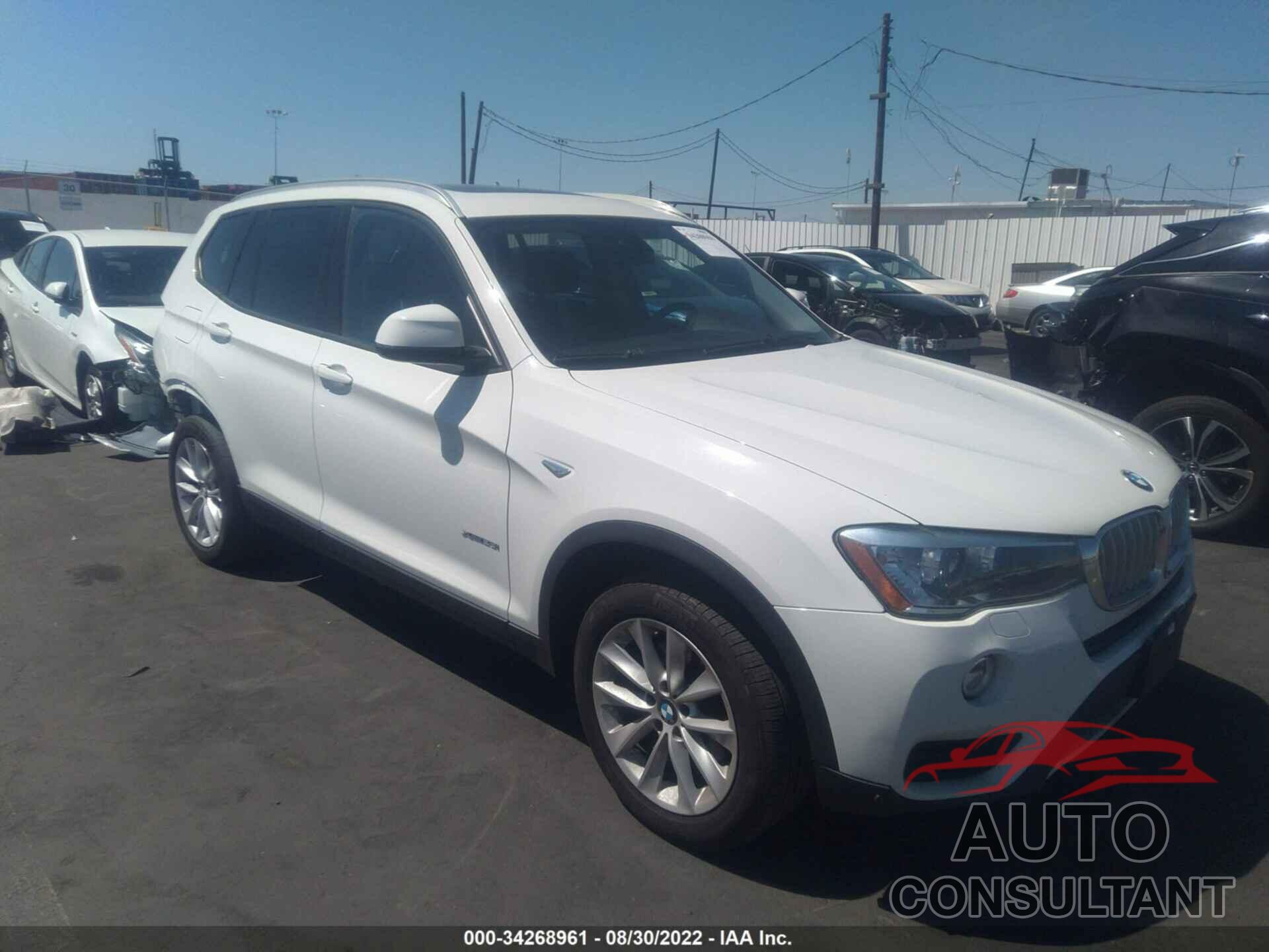 BMW X3 2017 - 5UXWX9C55H0T07806