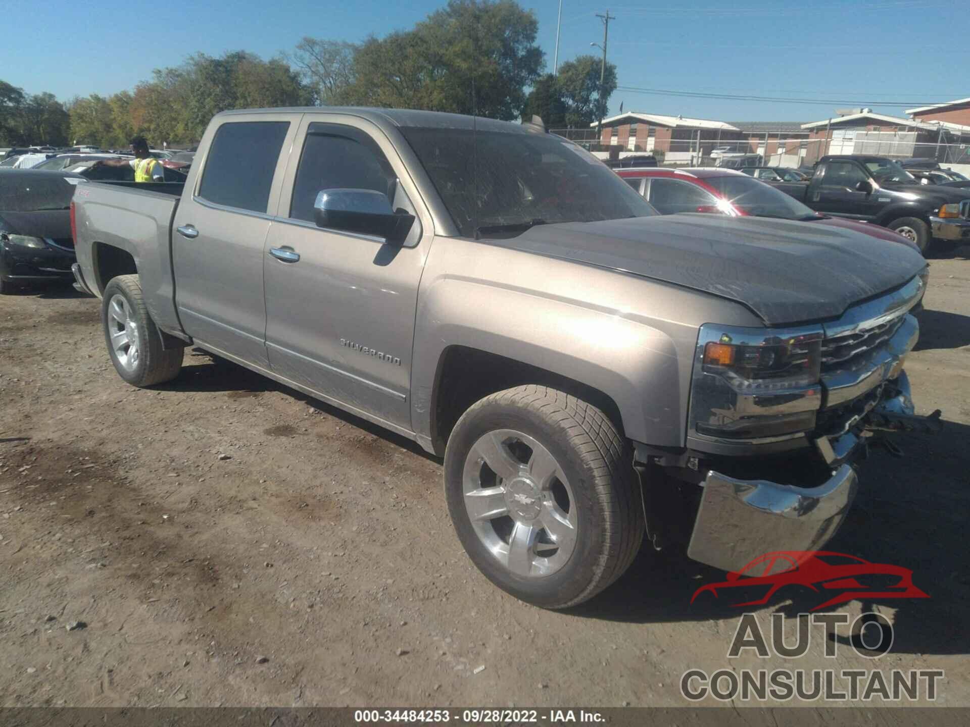 CHEVROLET SILVERADO 1500 2017 - 3GCUKSECXHG255501