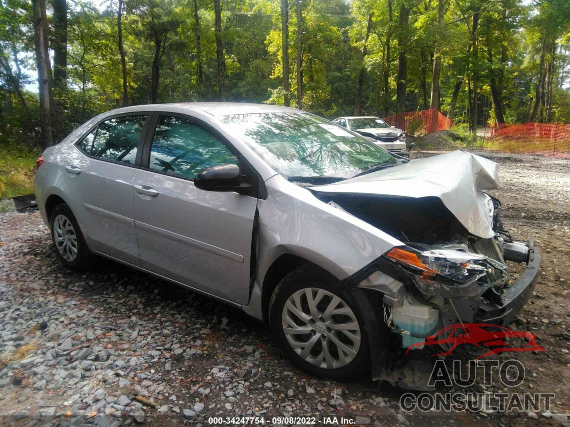 TOYOTA COROLLA 2018 - 2T1BURHE0JC006664
