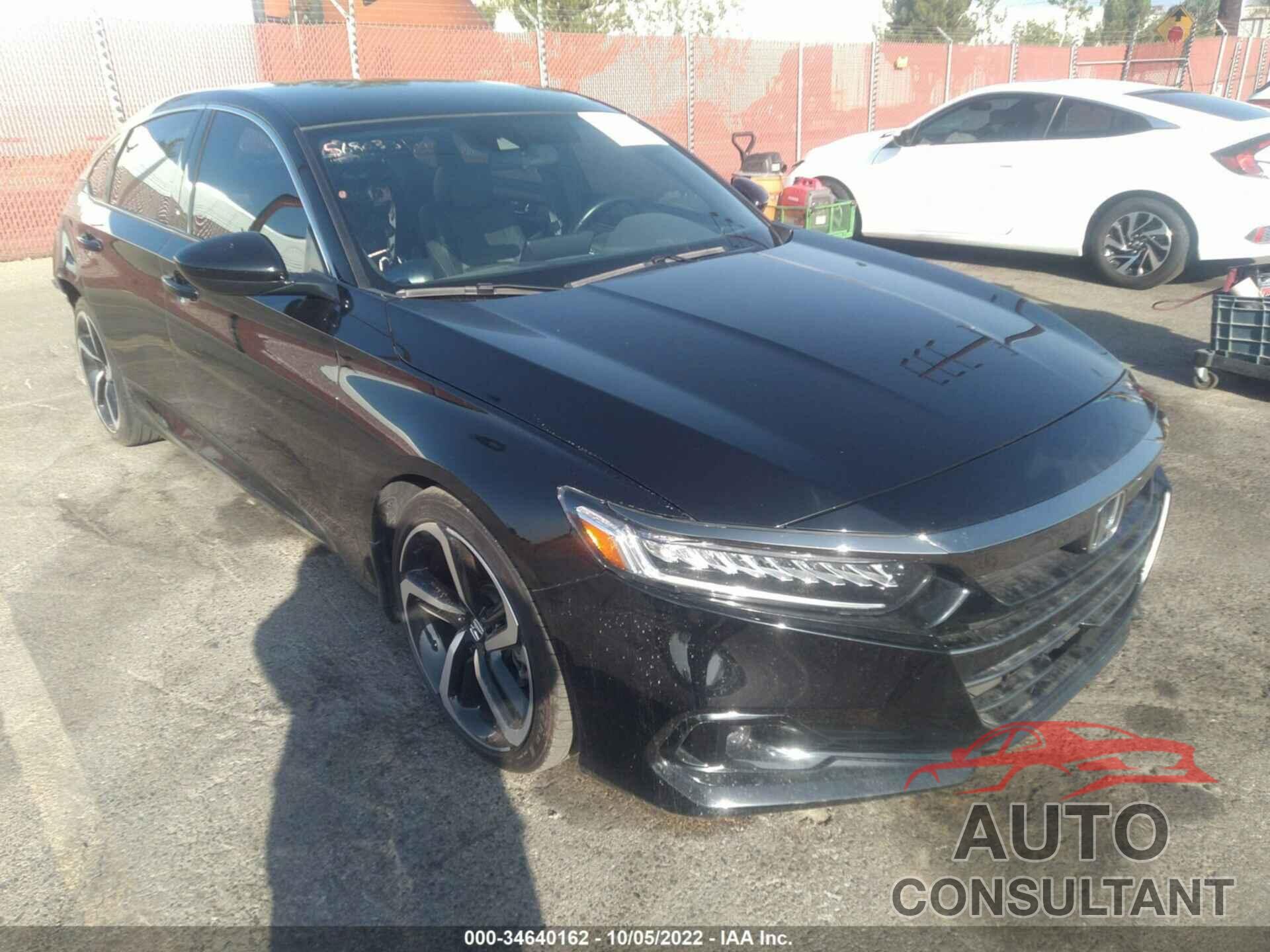 HONDA ACCORD SEDAN 2021 - 1HGCV1F37MA052474