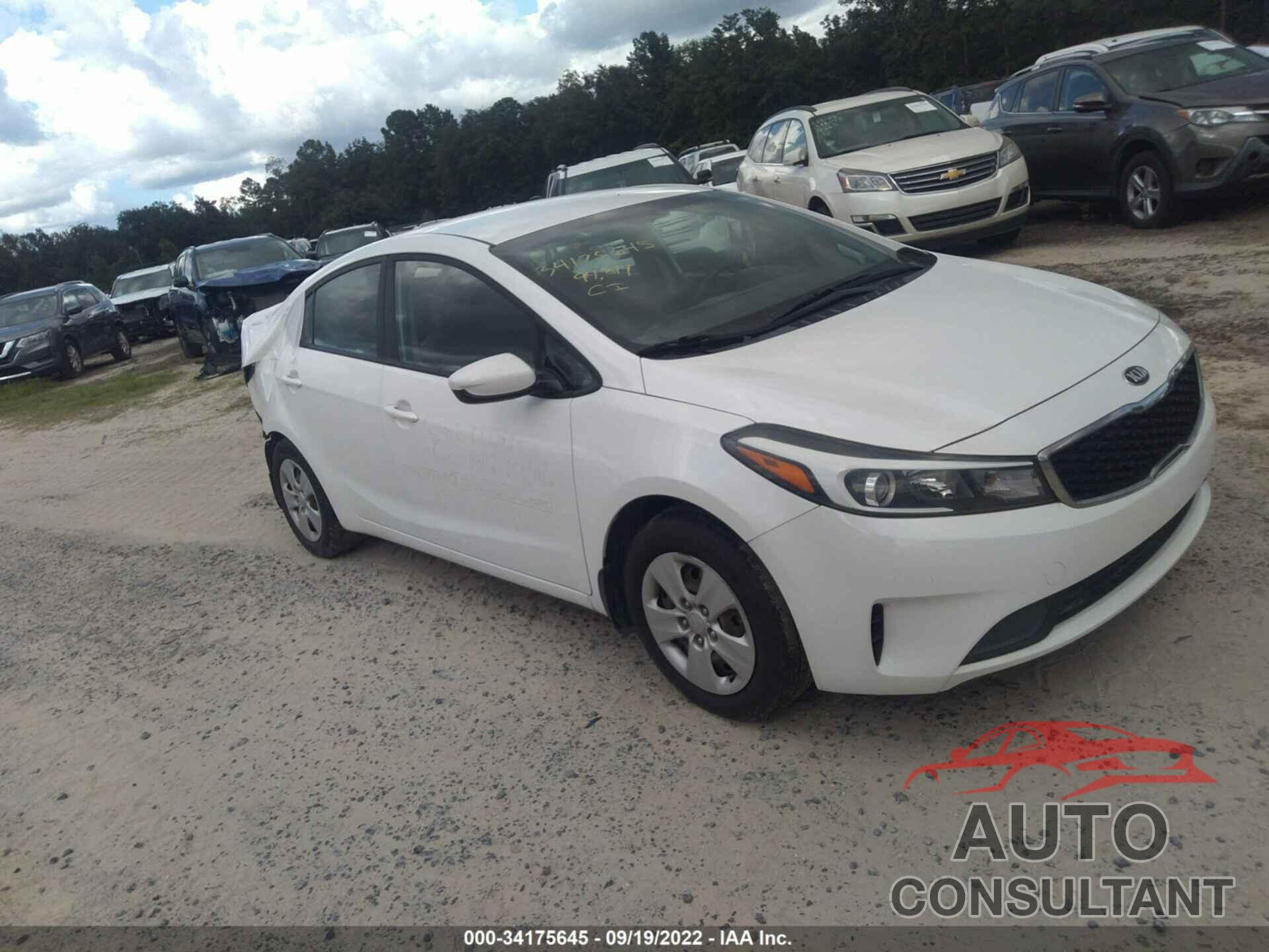 KIA FORTE 2018 - 3KPFL4A74JE180709