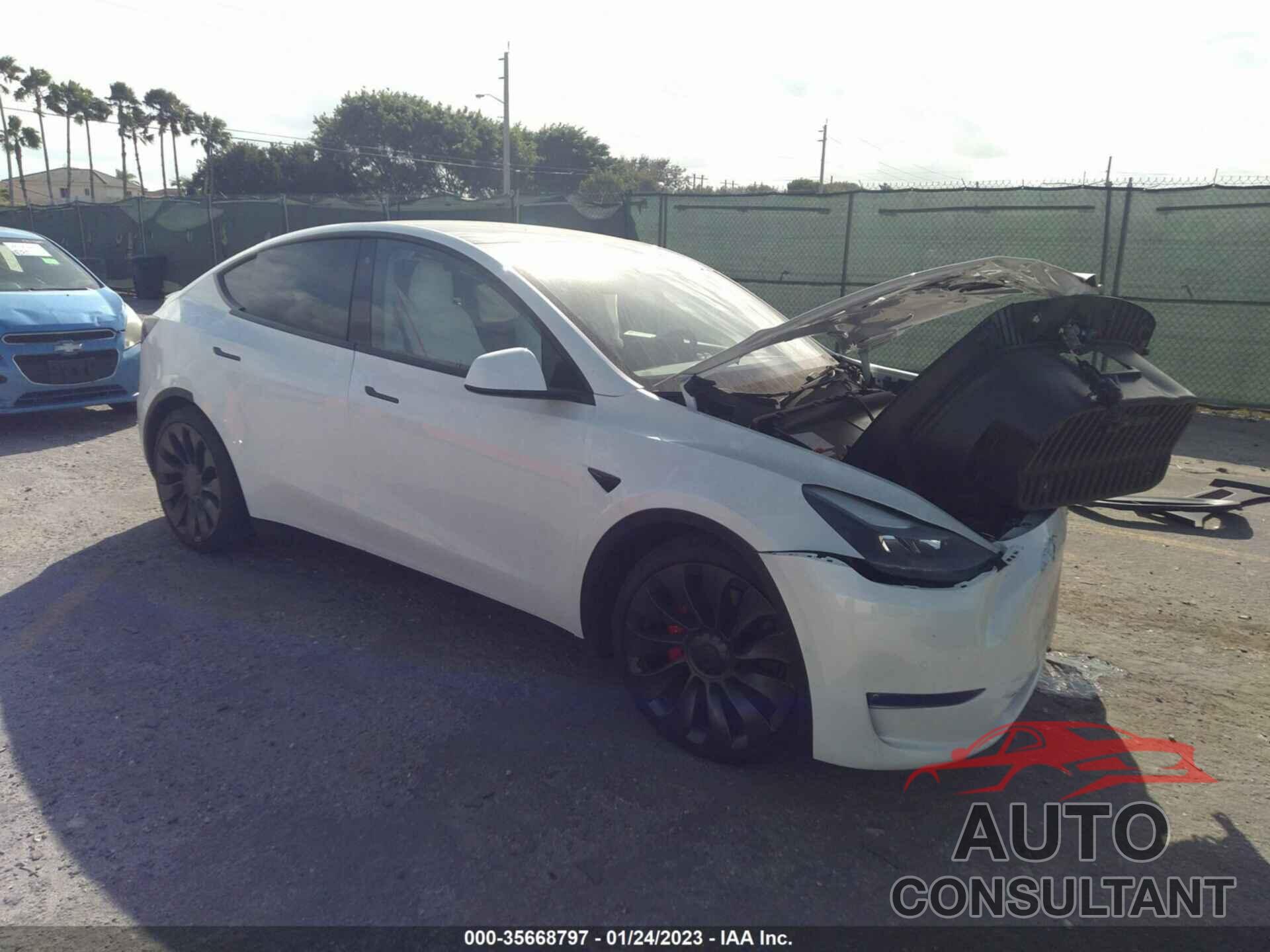 TESLA MODEL Y 2021 - 5YJYGDEF9MF257183