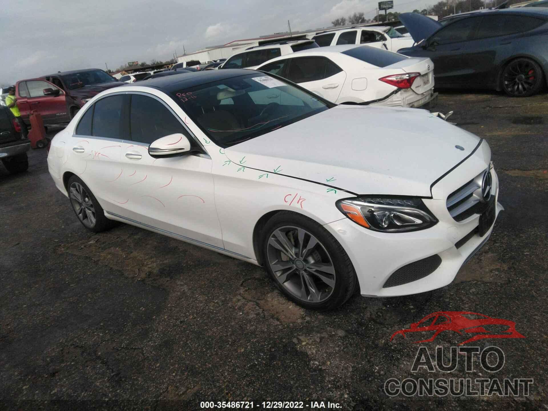 MERCEDES-BENZ C-CLASS 2017 - 55SWF4JB0HU190989