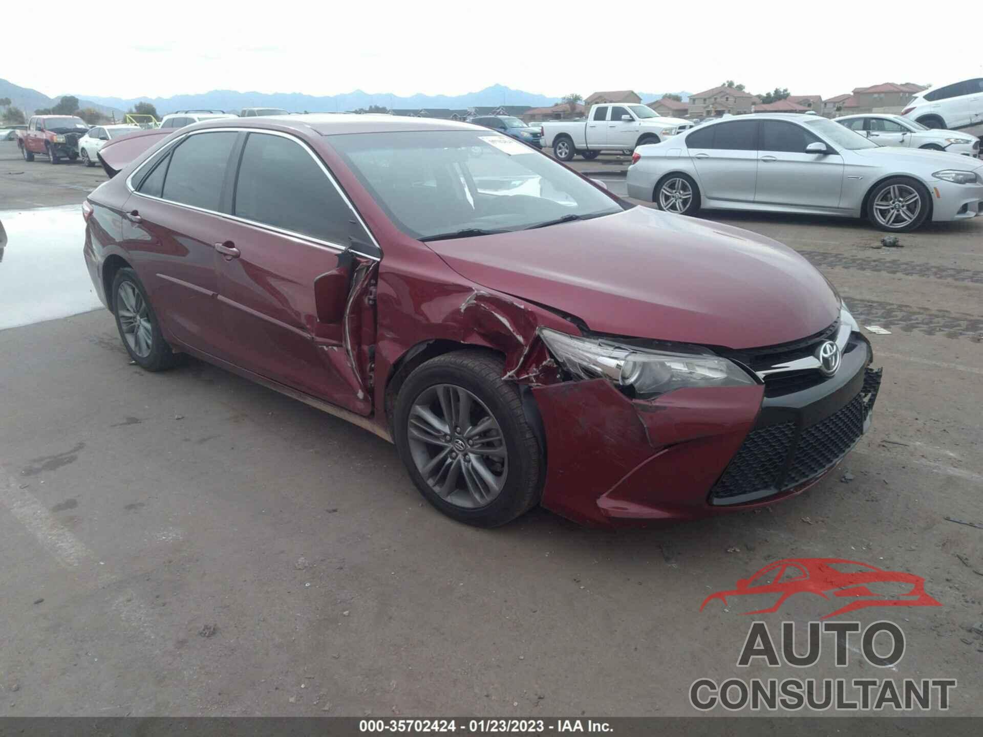 TOYOTA CAMRY 2016 - 4T1BF1FK0GU607603