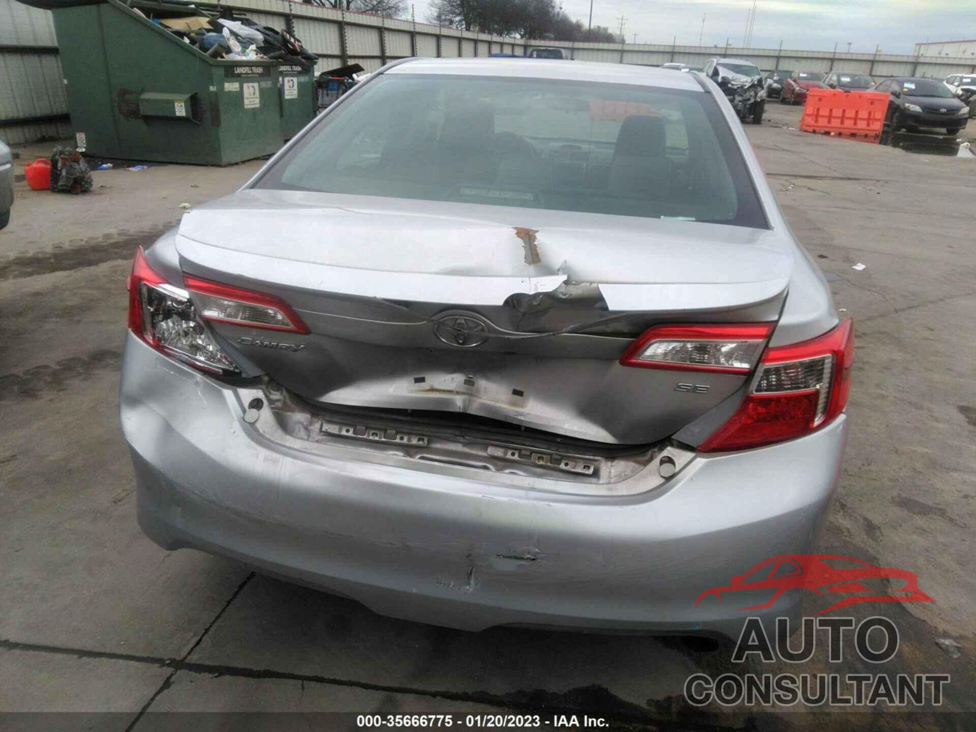 TOYOTA CAMRY 2013 - 4T1BF1FK5DU246395