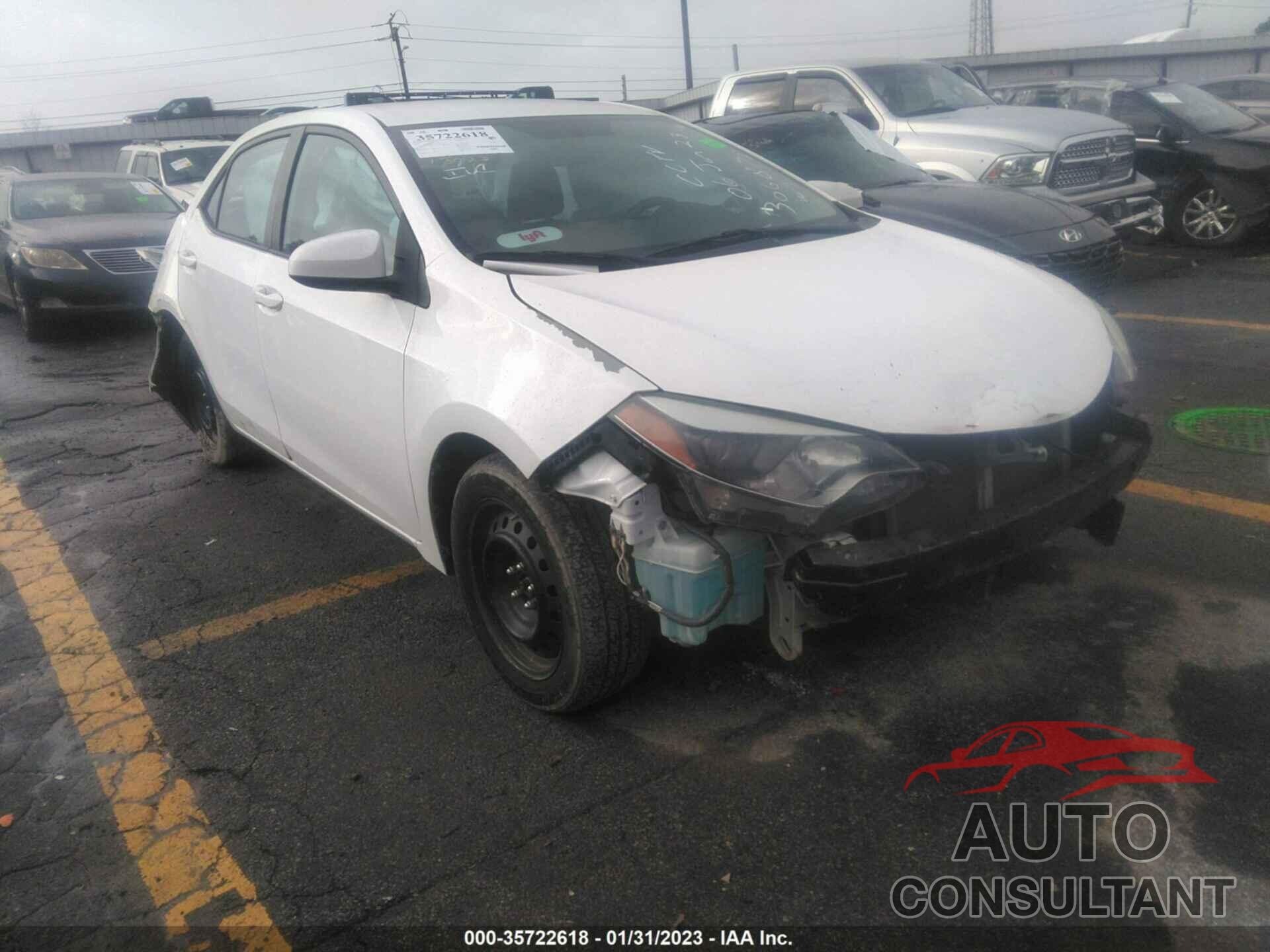 TOYOTA COROLLA 2015 - 5YFBURHE9FP306873