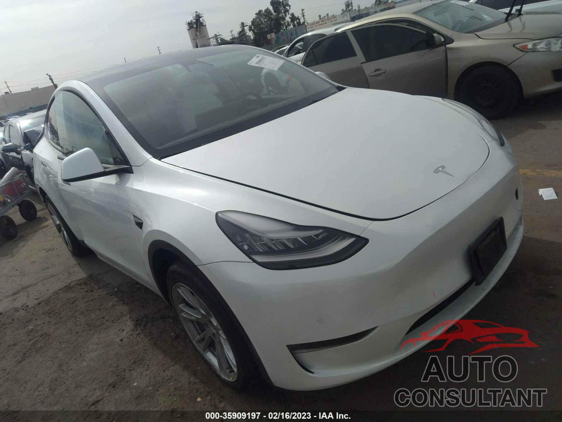 TESLA MODEL Y 2021 - 5YJYGDEE2MF090897