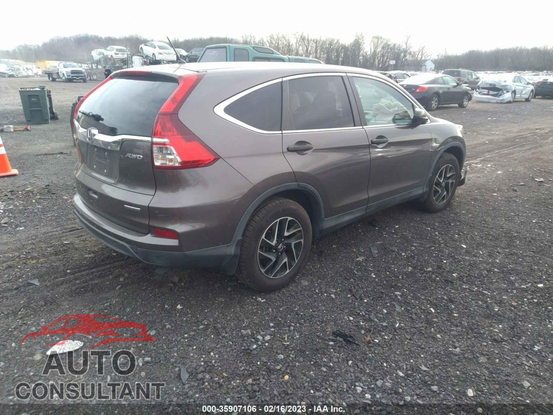 HONDA CR-V 2016 - 2HKRM4H42GH704126