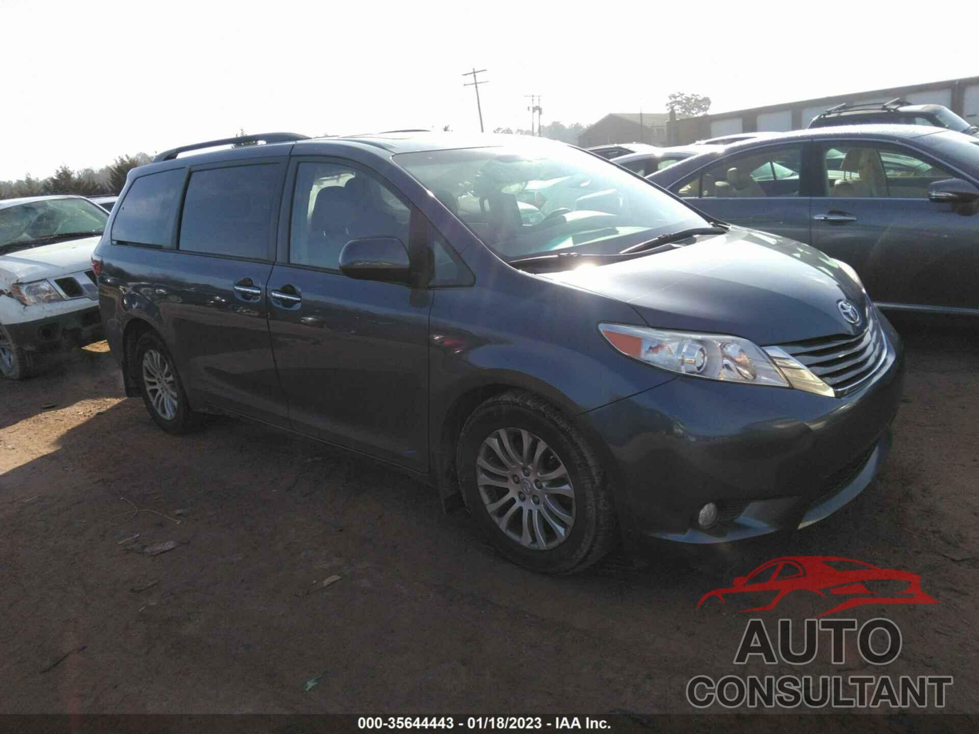 TOYOTA SIENNA 2017 - 5TDYZ3DC0HS767919