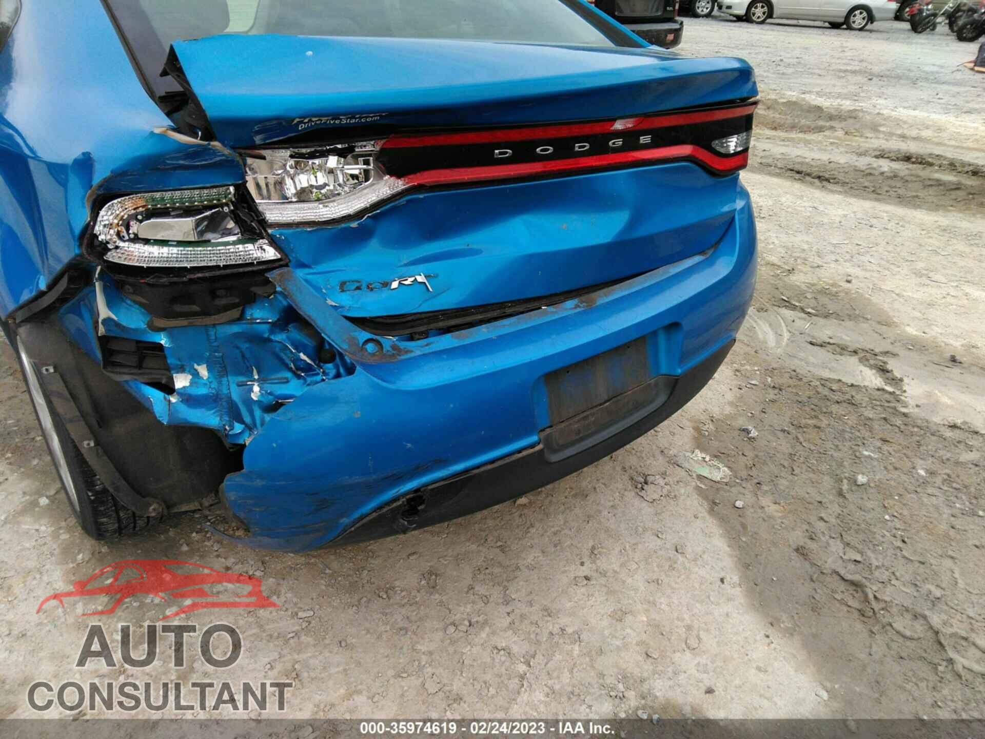 DODGE DART 2015 - 1C3CDFAA5FD300330