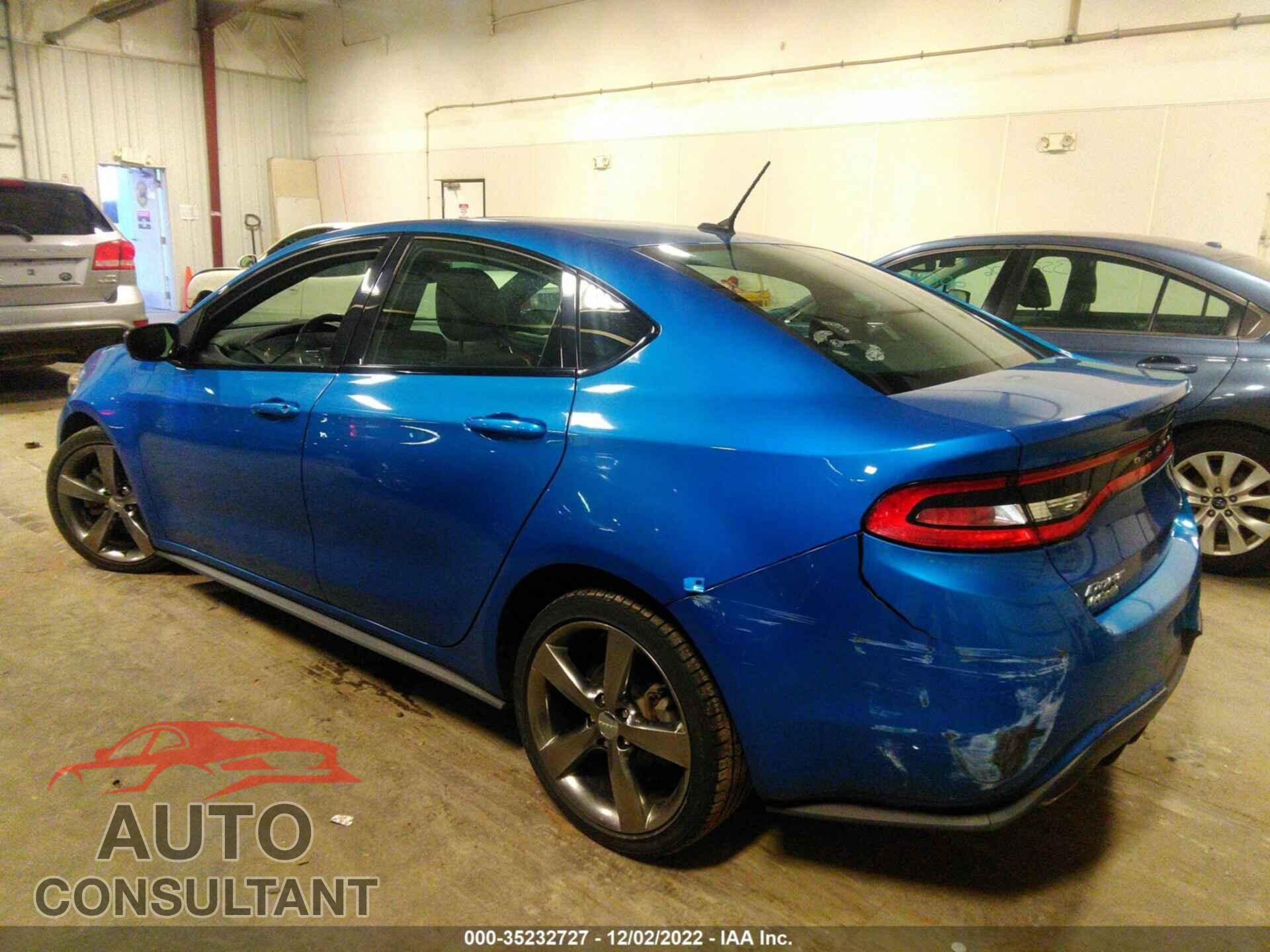 DODGE DART 2015 - 1C3CDFEB4FD405900