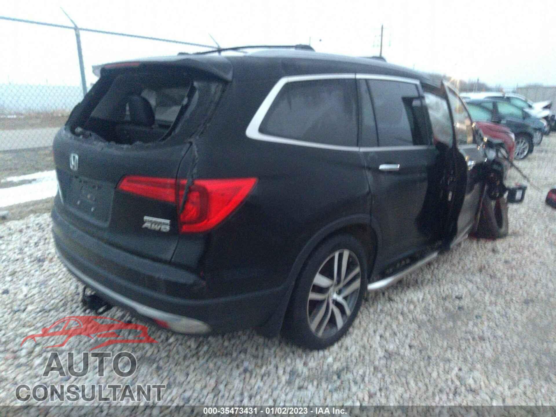 HONDA PILOT 2017 - 5FNYF6H94HB036102