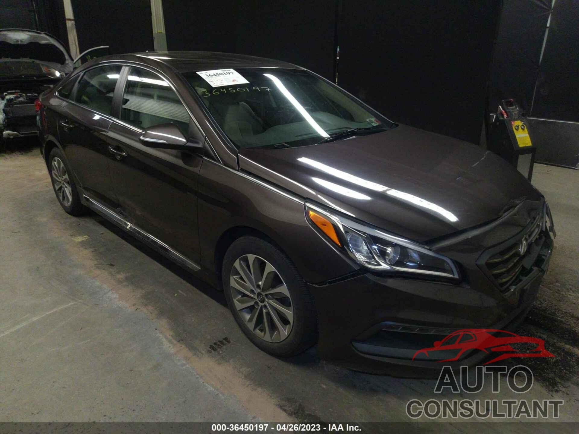 HYUNDAI SONATA 2016 - 5NPE34AF8GH434431
