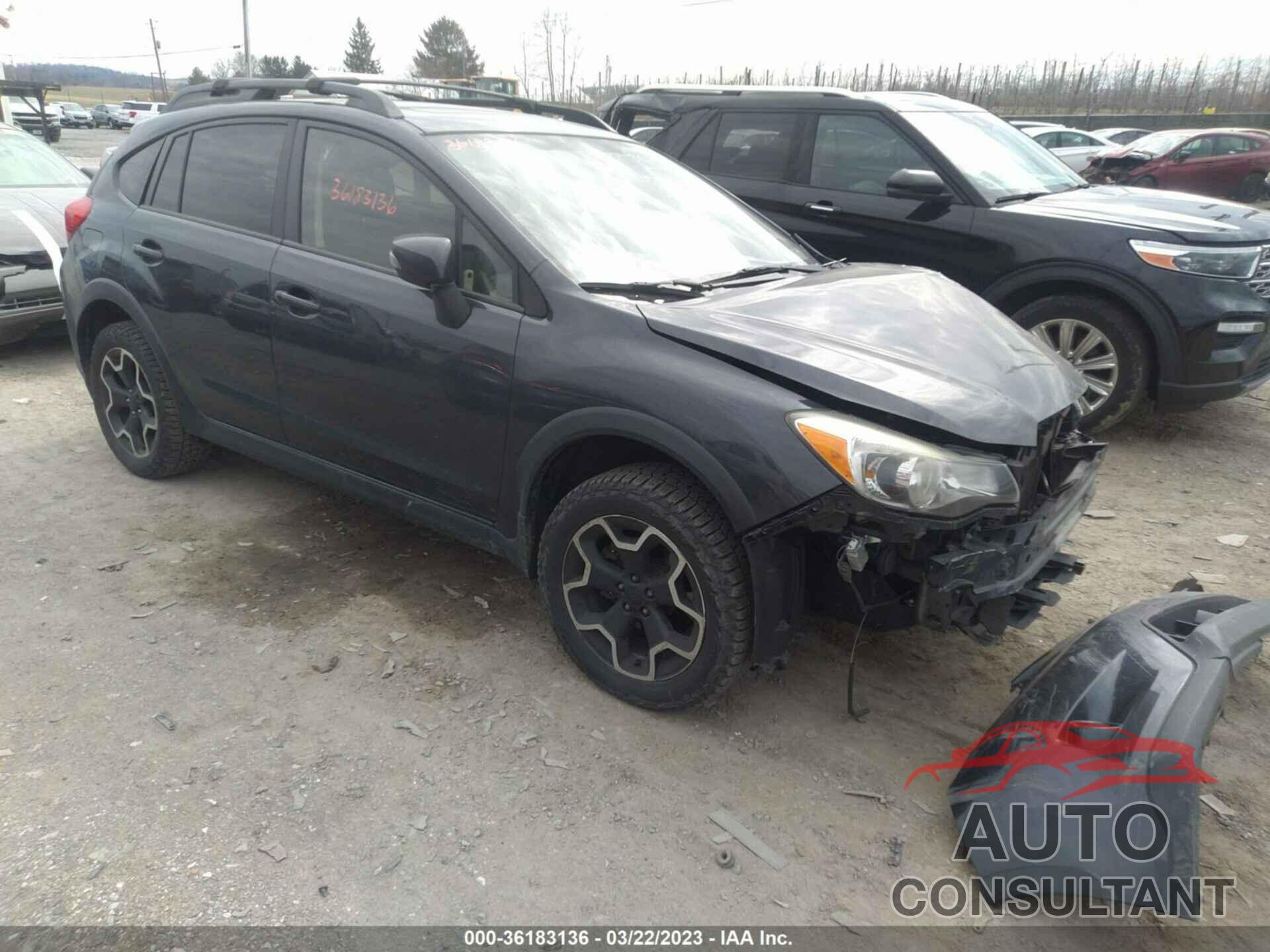 SUBARU XV CROSSTREK 2015 - JF2GPASC9F8267916