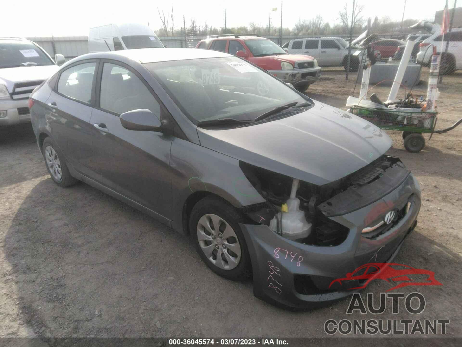 HYUNDAI ACCENT 2017 - KMHCT4AE2HU218866