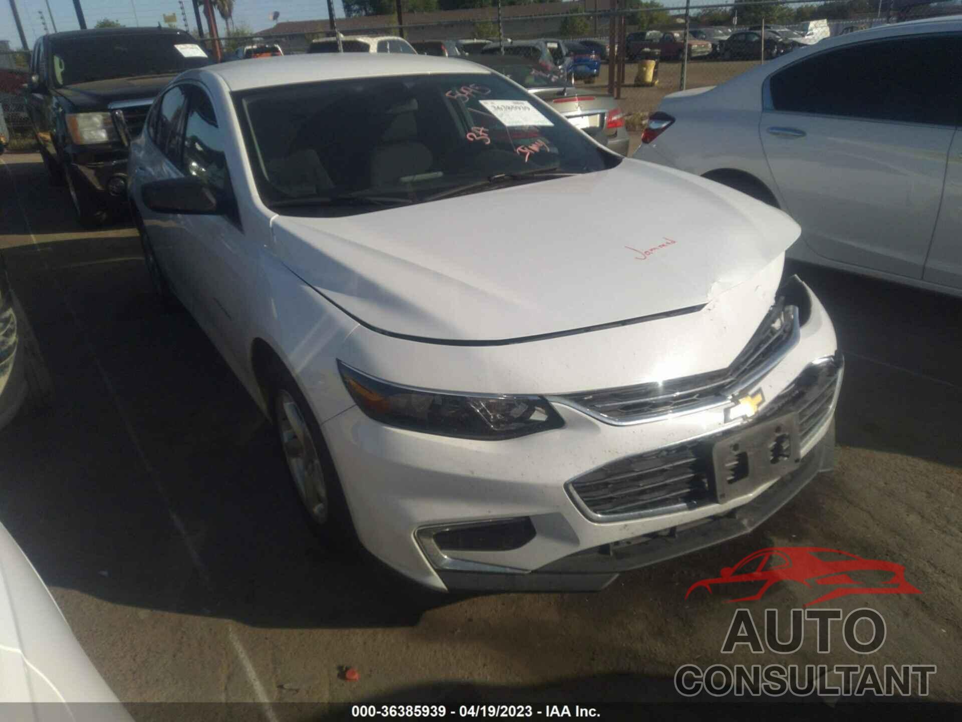 CHEVROLET MALIBU 2018 - 1G1ZB5ST9JF206527