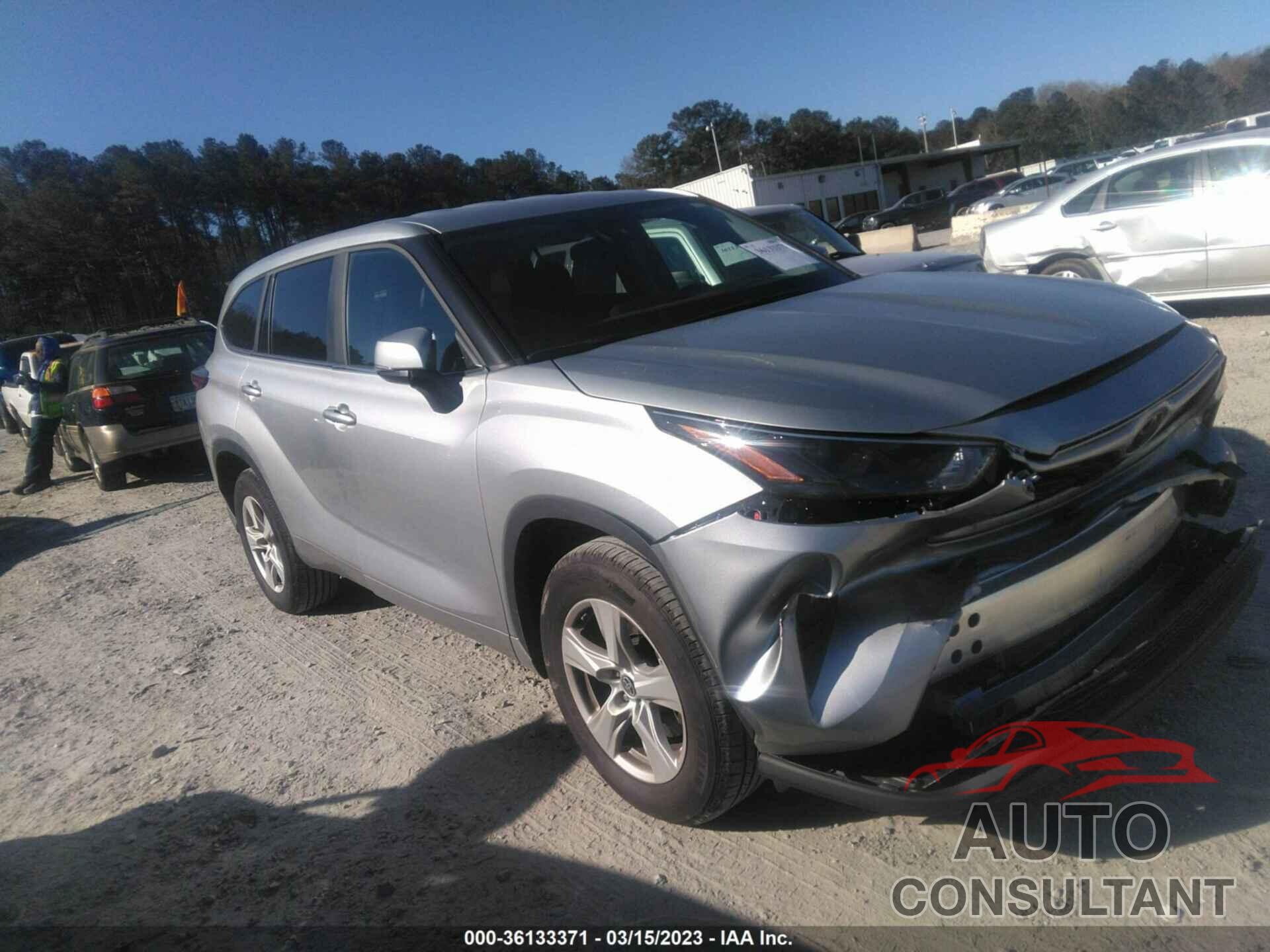 TOYOTA HIGHLANDER 2023 - 5TDKDRAH0PS015031