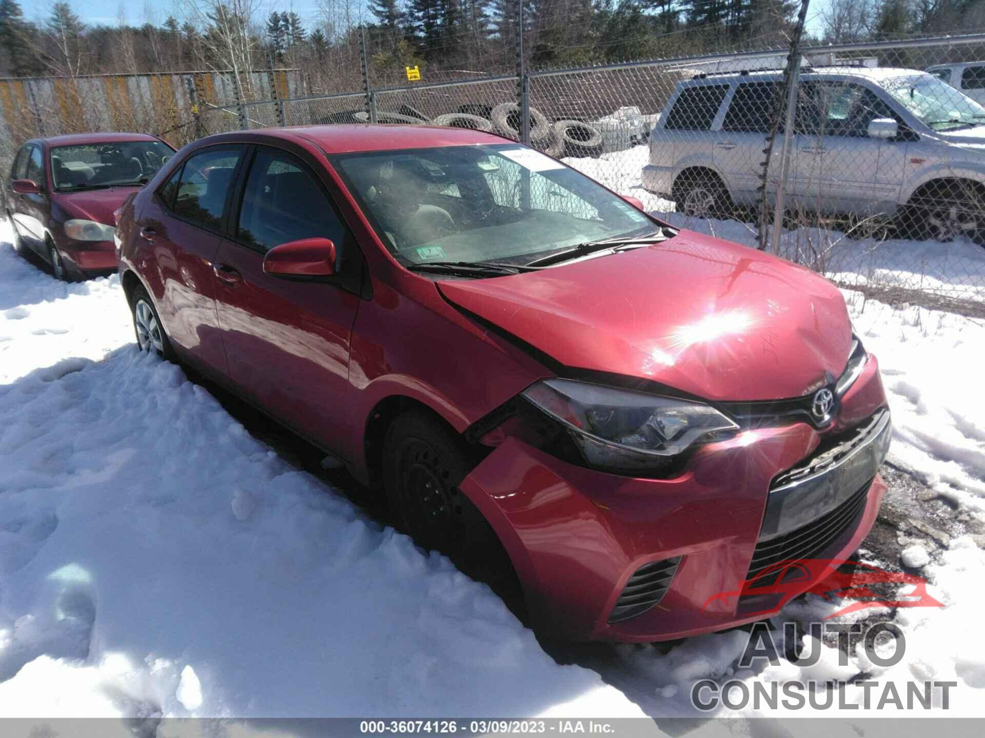 TOYOTA COROLLA 2015 - 2T1BURHE5FC299890