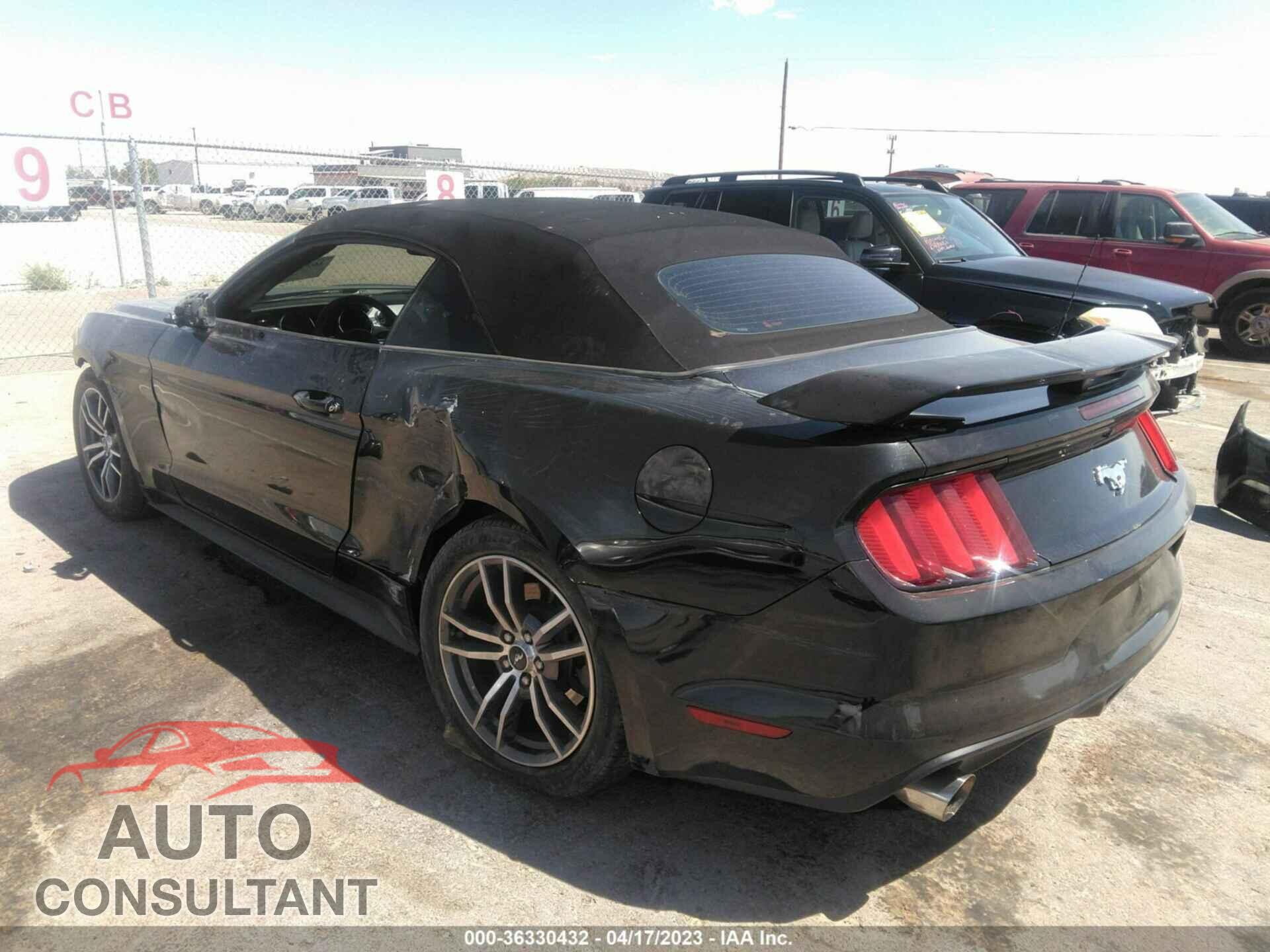 FORD MUSTANG 2017 - 1FATP8UH9H5220457
