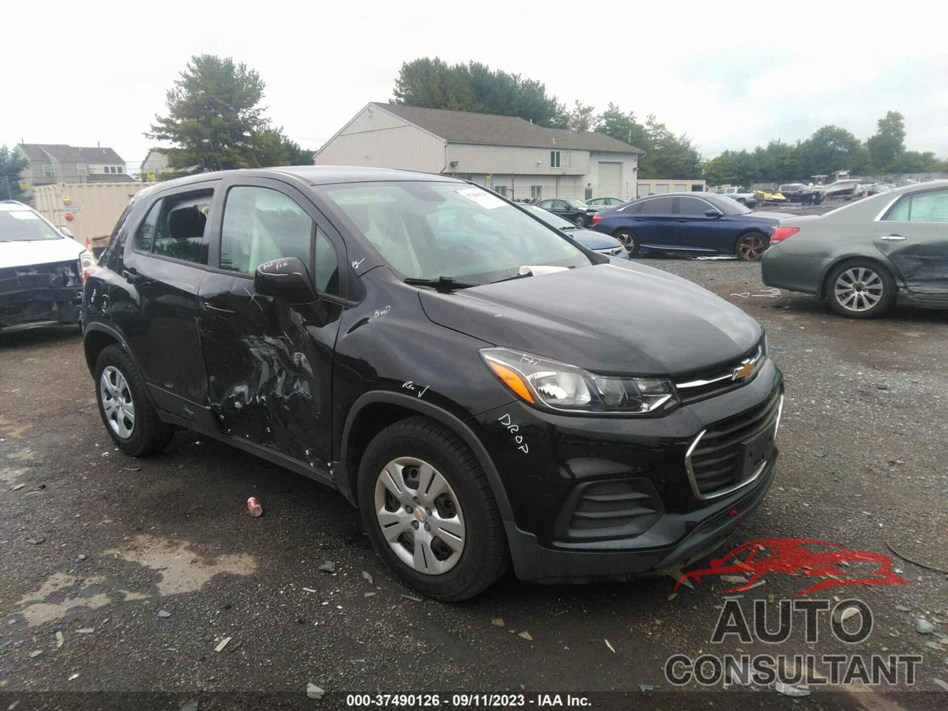 CHEVROLET TRAX 2019 - 3GNCJKSBXKL165216