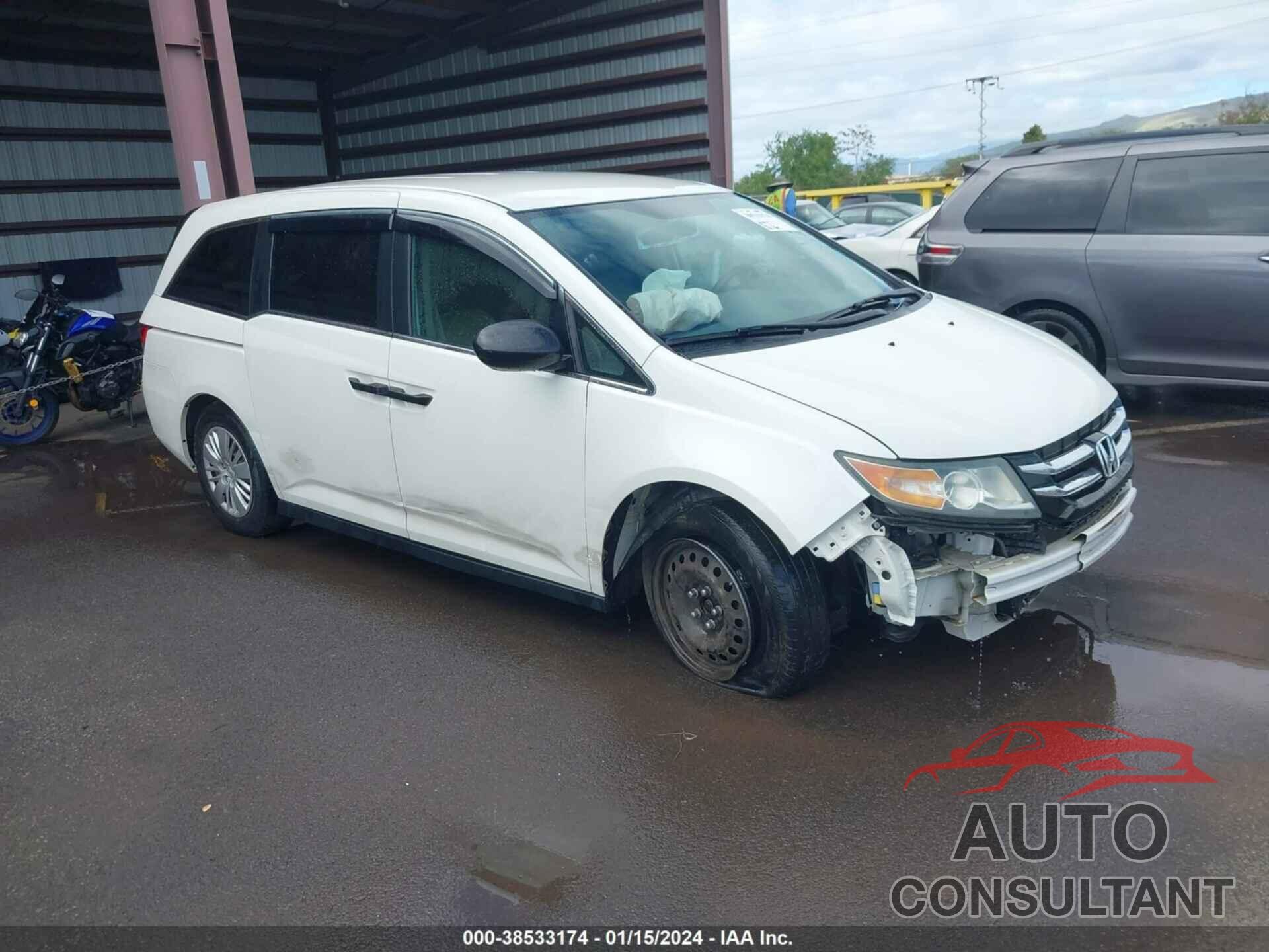 HONDA ODYSSEY 2016 - 5FNRL5H21GB001879